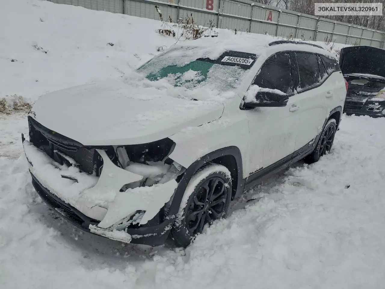 3GKALTEV5KL320961 2019 GMC Terrain Sle