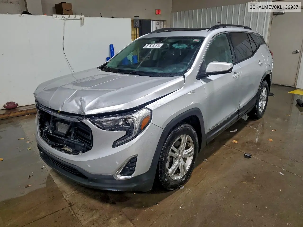 3GKALMEV0KL136937 2019 GMC Terrain Sle