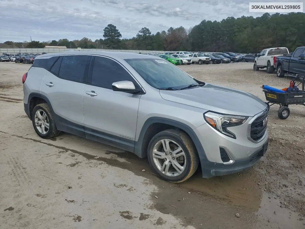 3GKALMEV6KL259805 2019 GMC Terrain Sle
