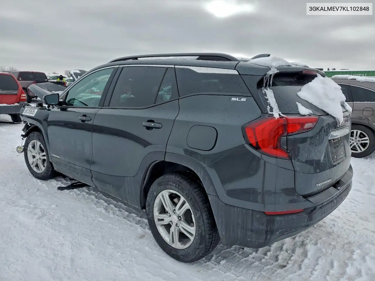 3GKALMEV7KL102848 2019 GMC Terrain Sle