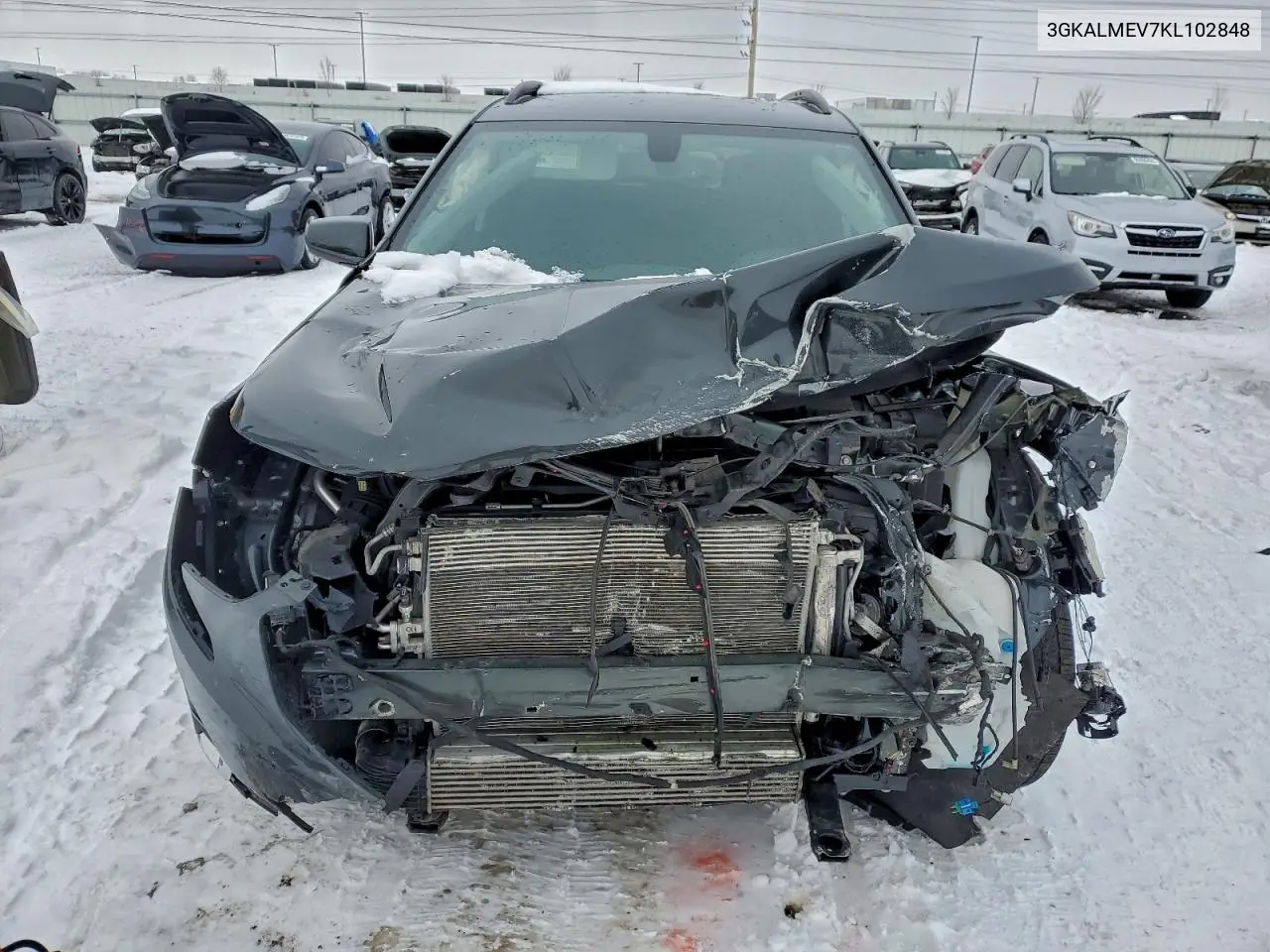 3GKALMEV7KL102848 2019 GMC Terrain Sle