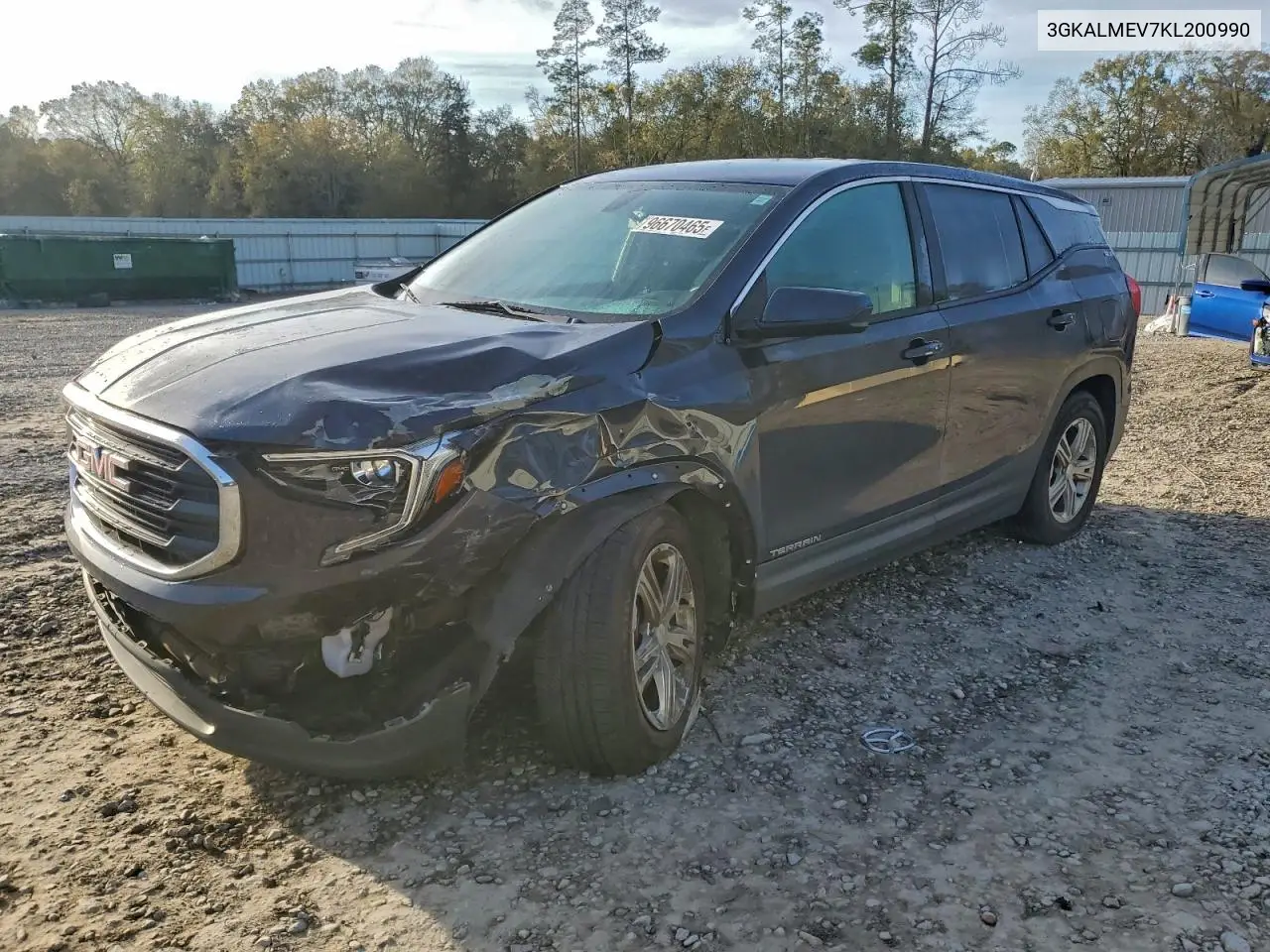 3GKALMEV7KL200990 2019 GMC Terrain Sle