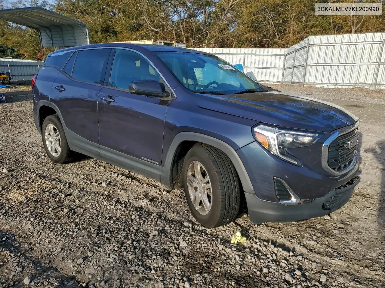 3GKALMEV7KL200990 2019 GMC Terrain Sle