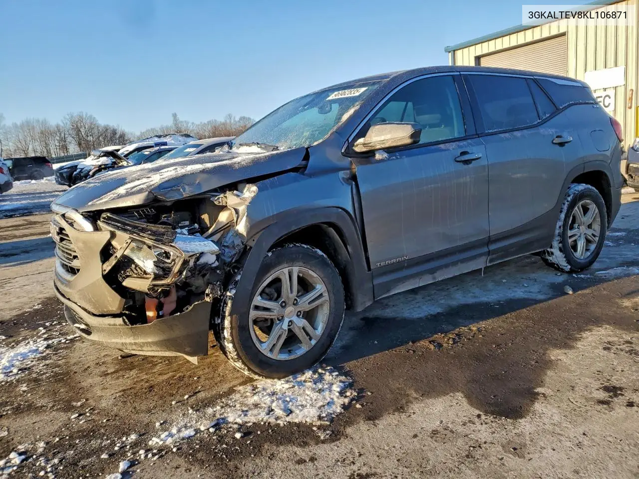3GKALTEV8KL106871 2019 GMC Terrain Sle