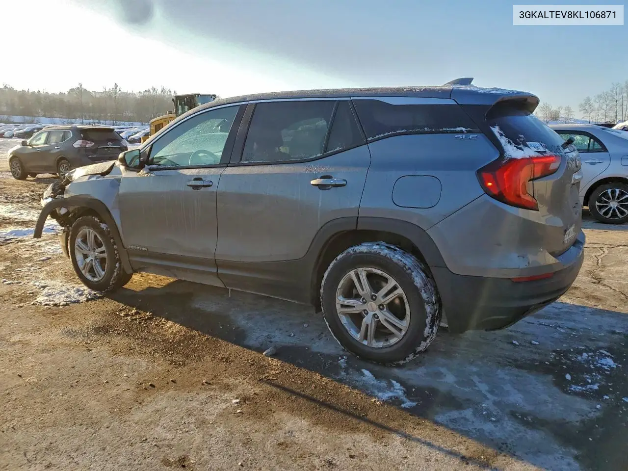 3GKALTEV8KL106871 2019 GMC Terrain Sle