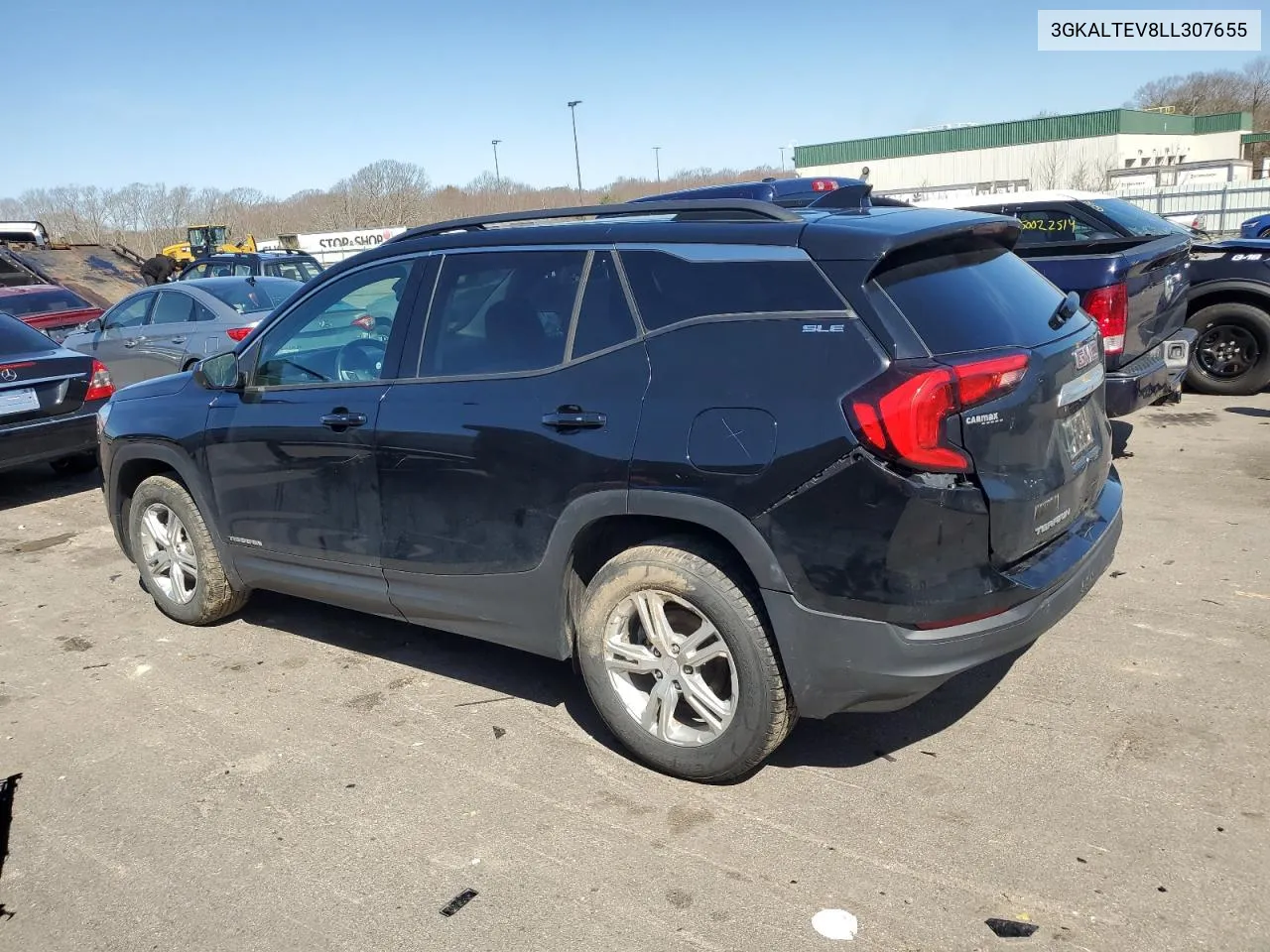 2020 GMC Terrain Sle VIN: 3GKALTEV8LL307655 Lot: 48275704