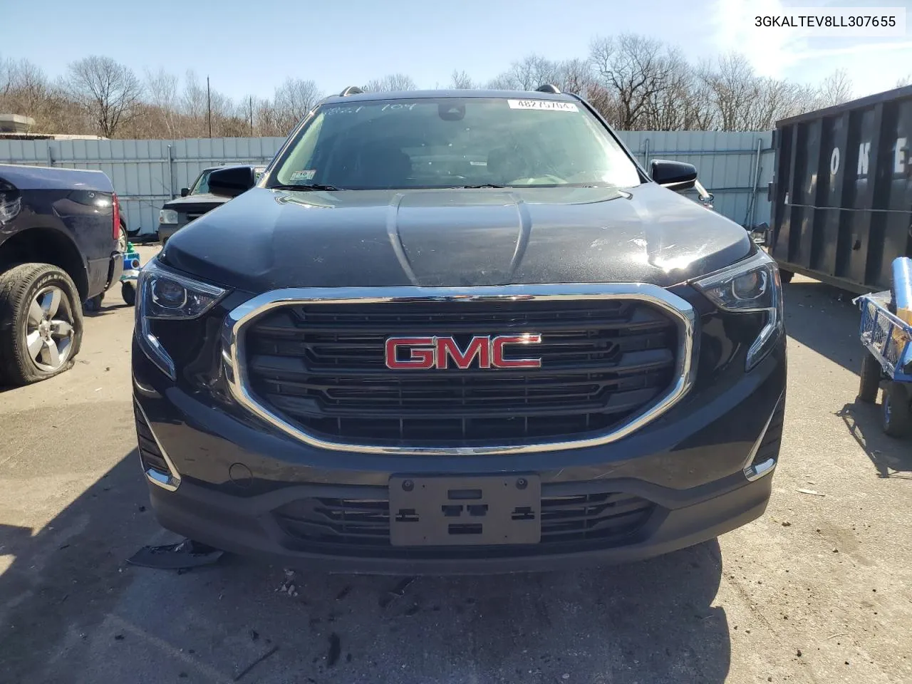 2020 GMC Terrain Sle VIN: 3GKALTEV8LL307655 Lot: 48275704