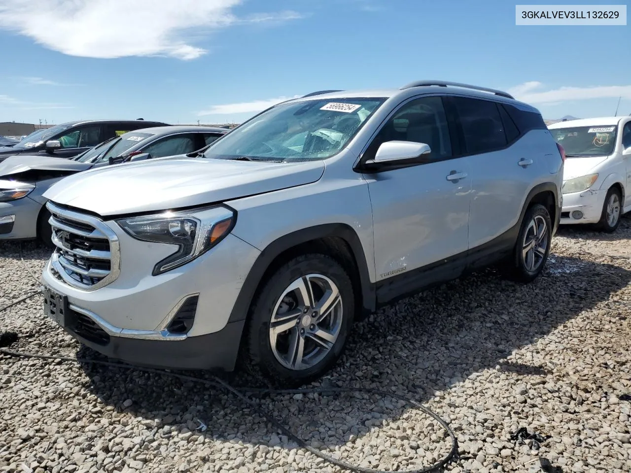 2020 GMC Terrain Slt VIN: 3GKALVEV3LL132629 Lot: 56966254