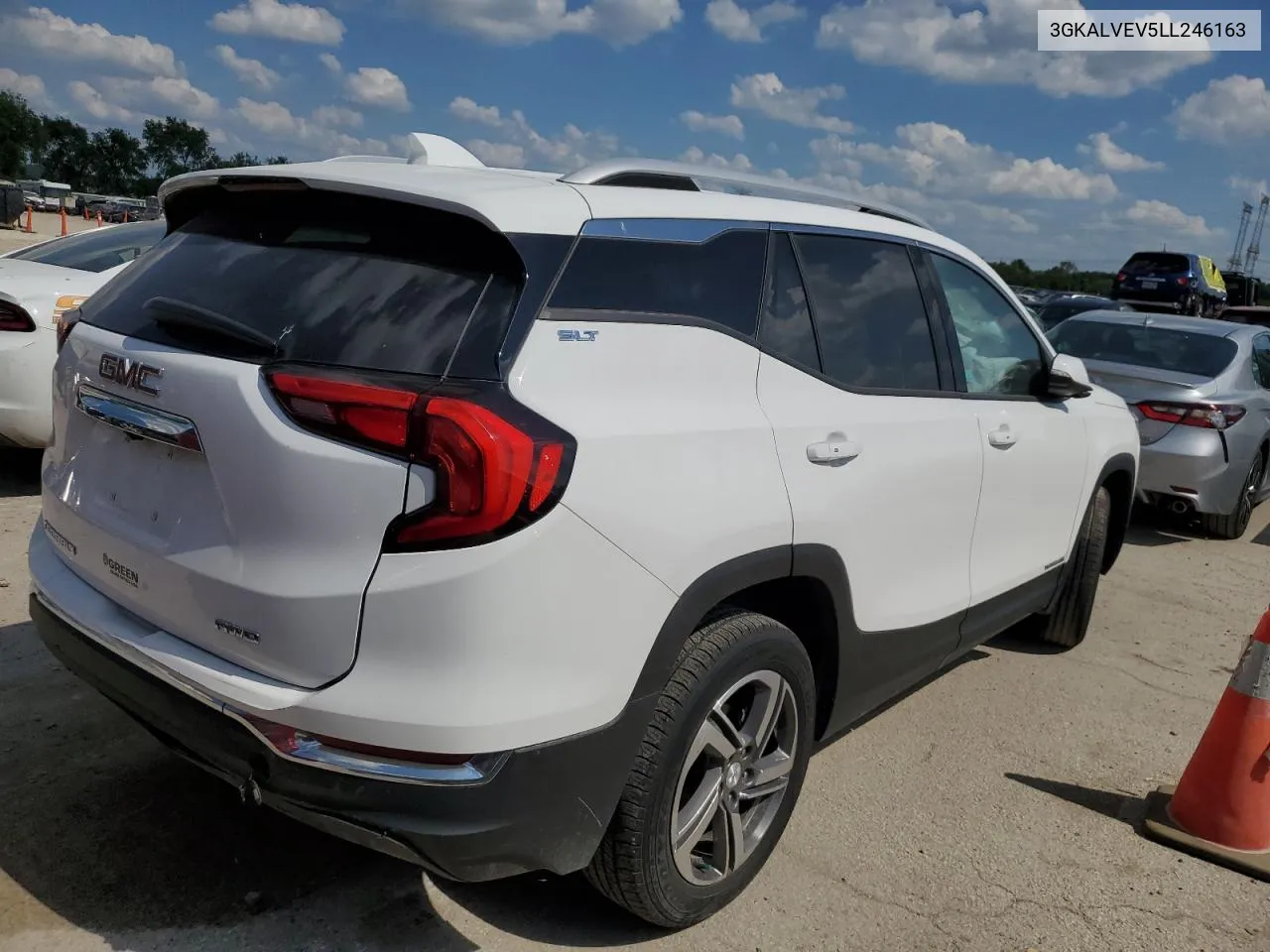 2020 GMC Terrain Slt VIN: 3GKALVEV5LL246163 Lot: 60098534