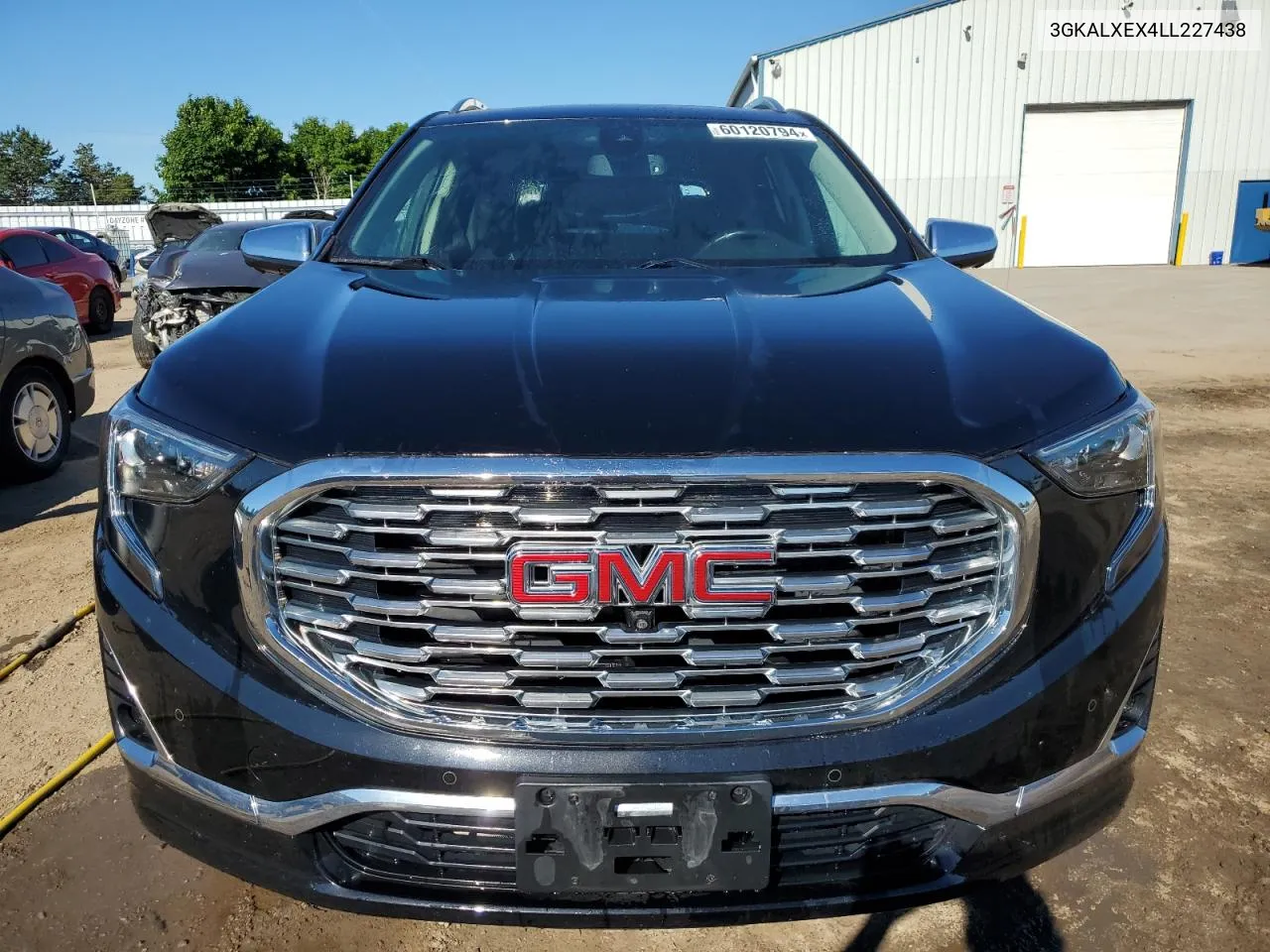 2020 GMC Terrain Denali VIN: 3GKALXEX4LL227438 Lot: 60120794