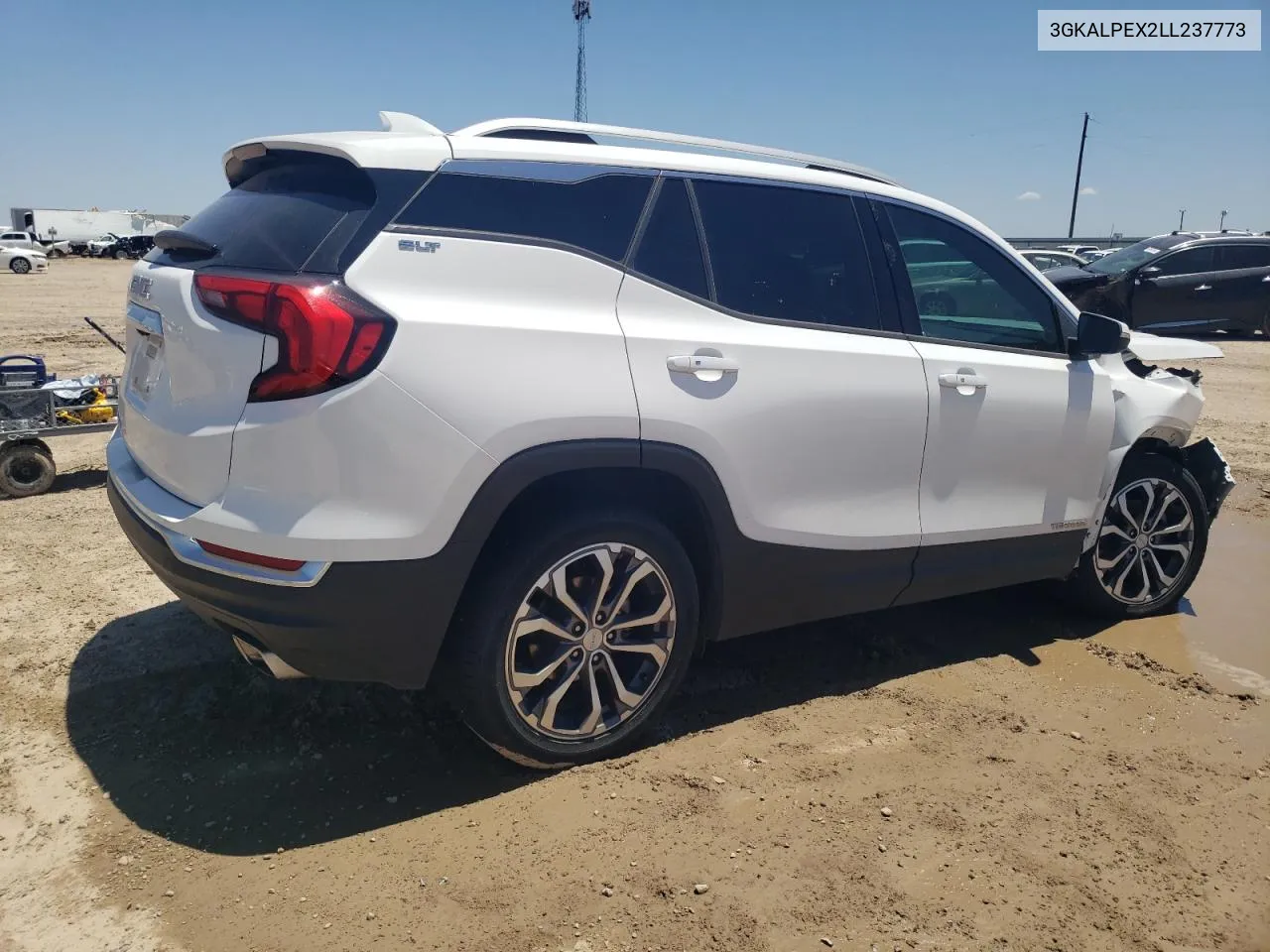 2020 GMC Terrain Slt VIN: 3GKALPEX2LL237773 Lot: 60189104