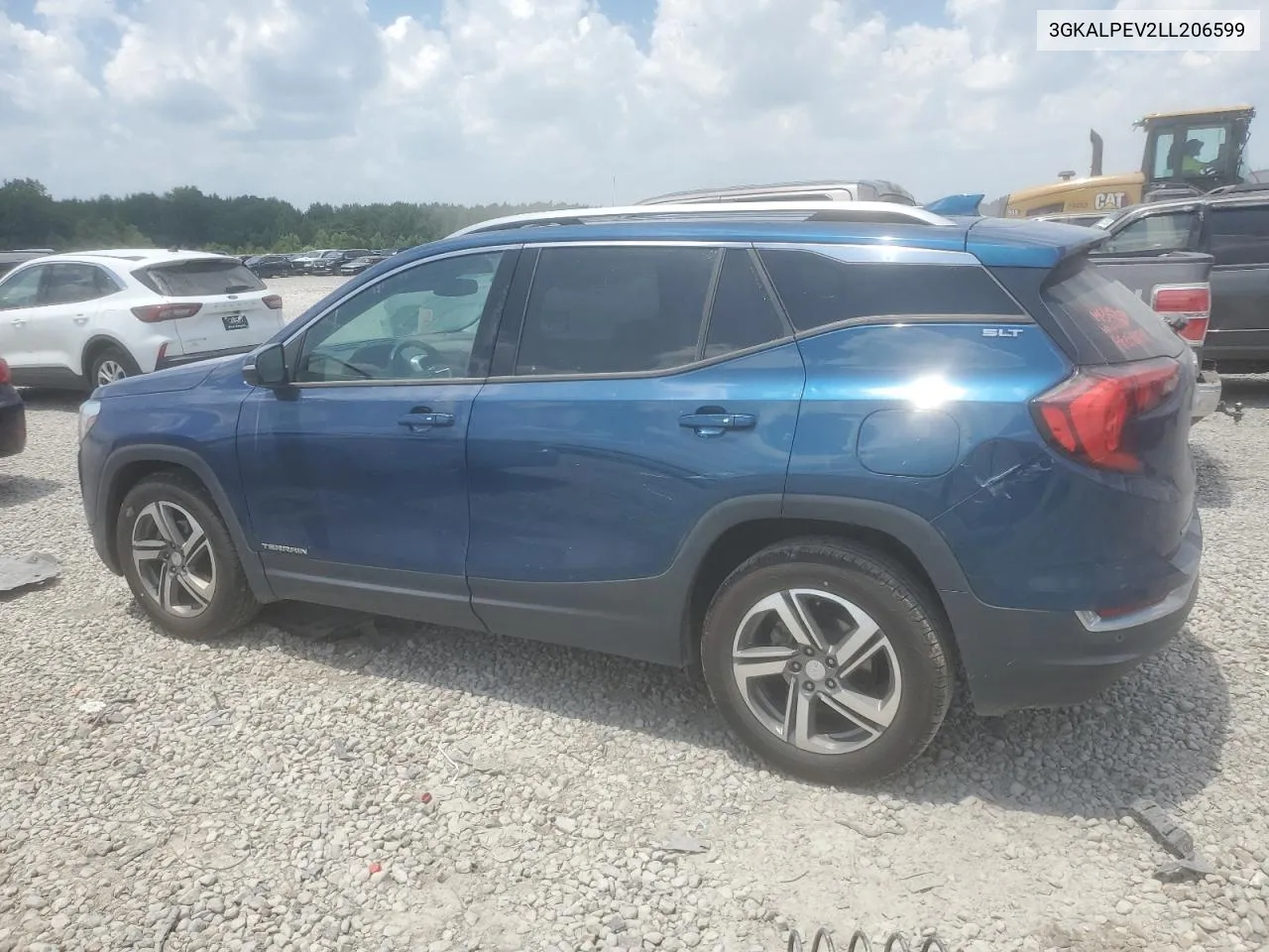 2020 GMC Terrain Slt VIN: 3GKALPEV2LL206599 Lot: 61013124