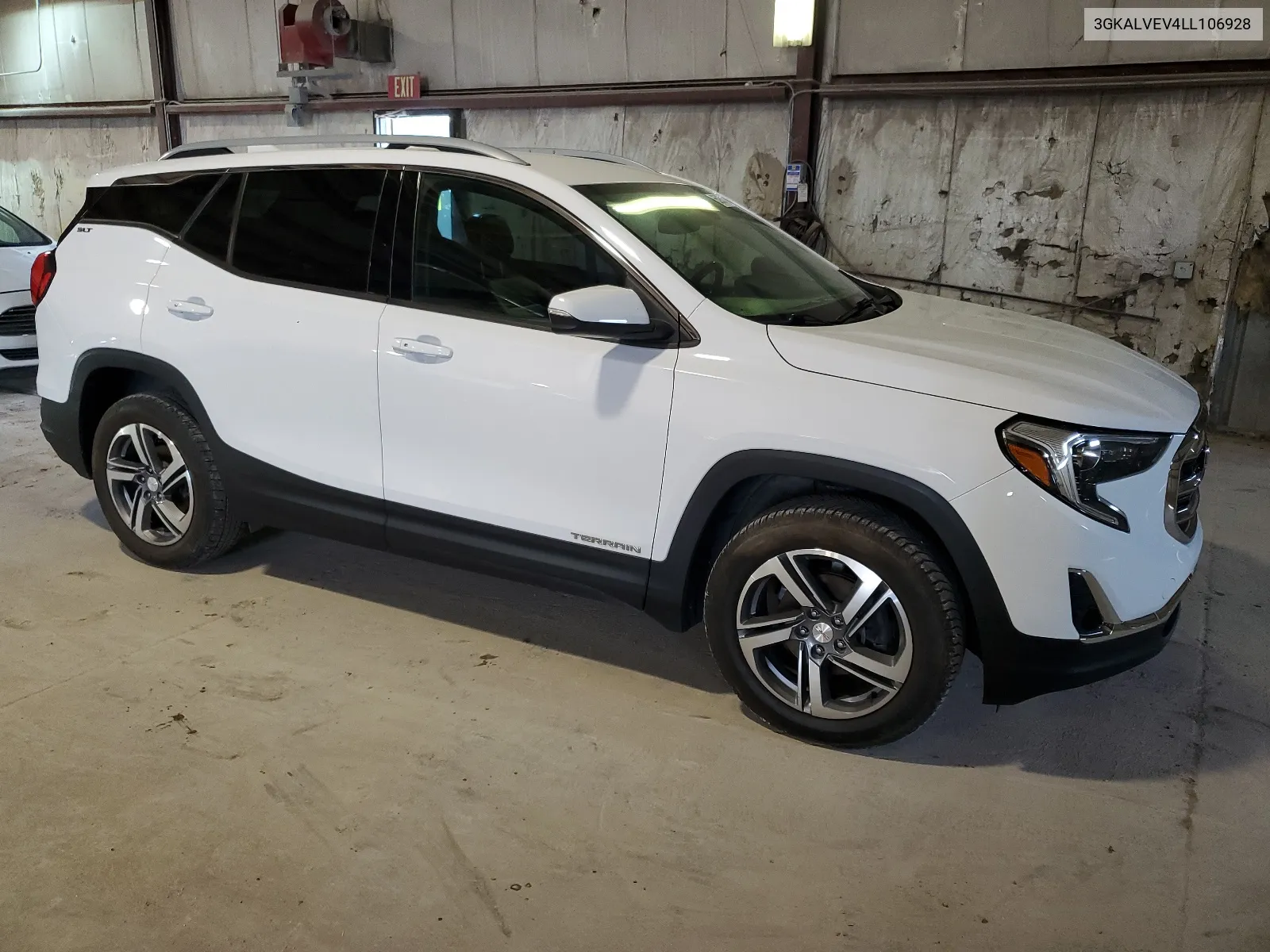 2020 GMC Terrain Slt VIN: 3GKALVEV4LL106928 Lot: 65937464