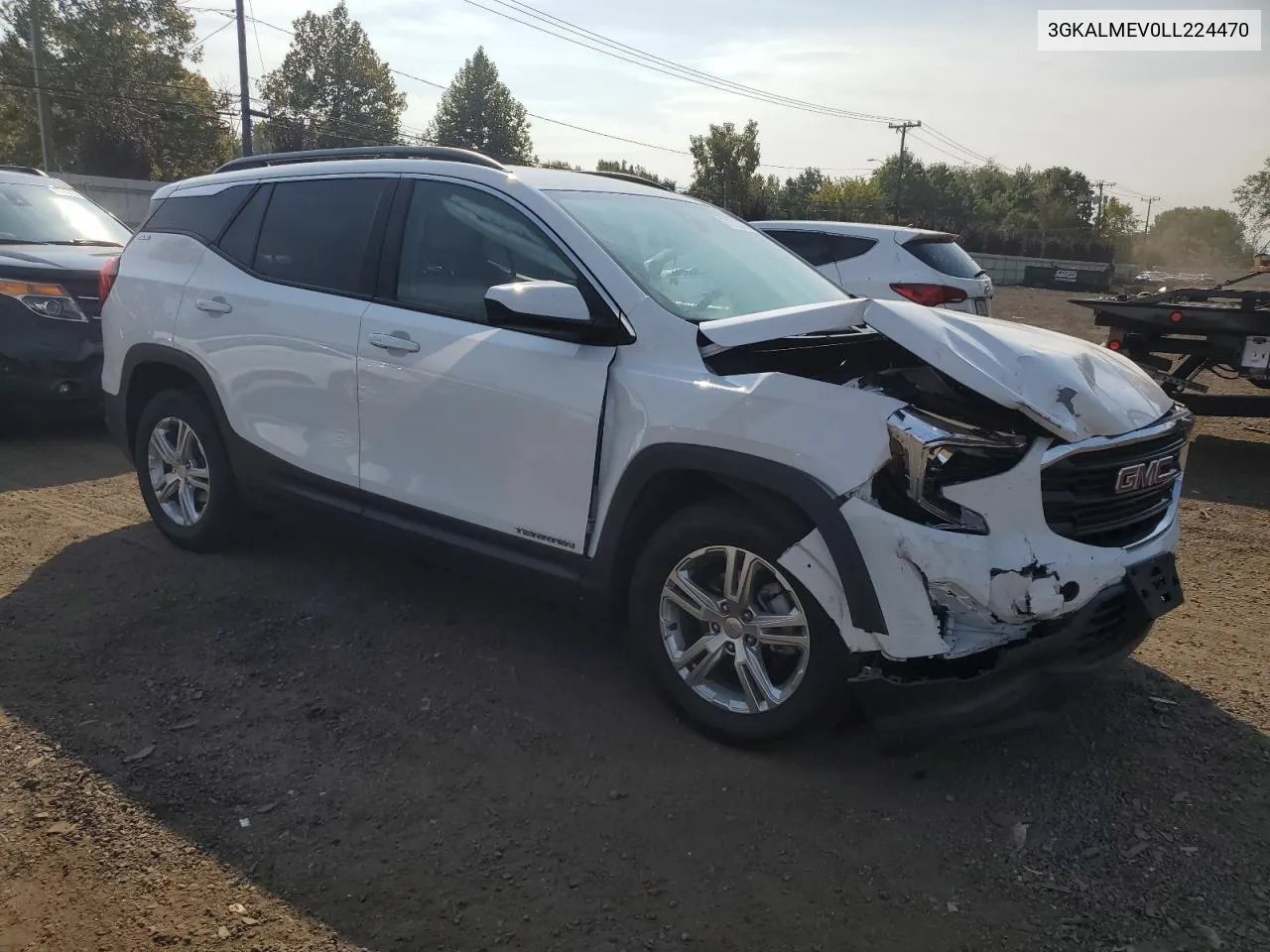 2020 GMC Terrain Sle VIN: 3GKALMEV0LL224470 Lot: 71772444