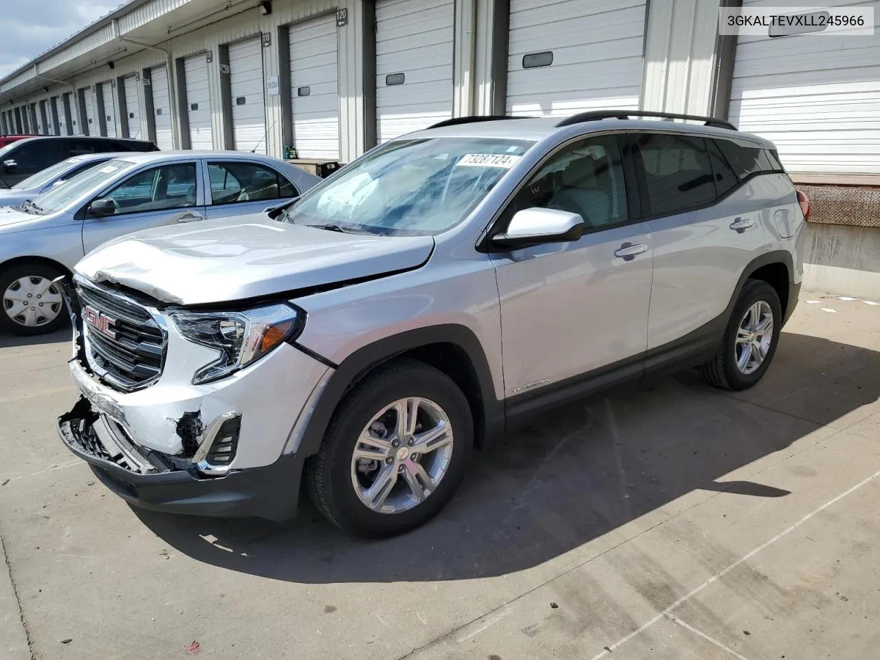 2020 GMC Terrain Sle VIN: 3GKALTEVXLL245966 Lot: 73287124