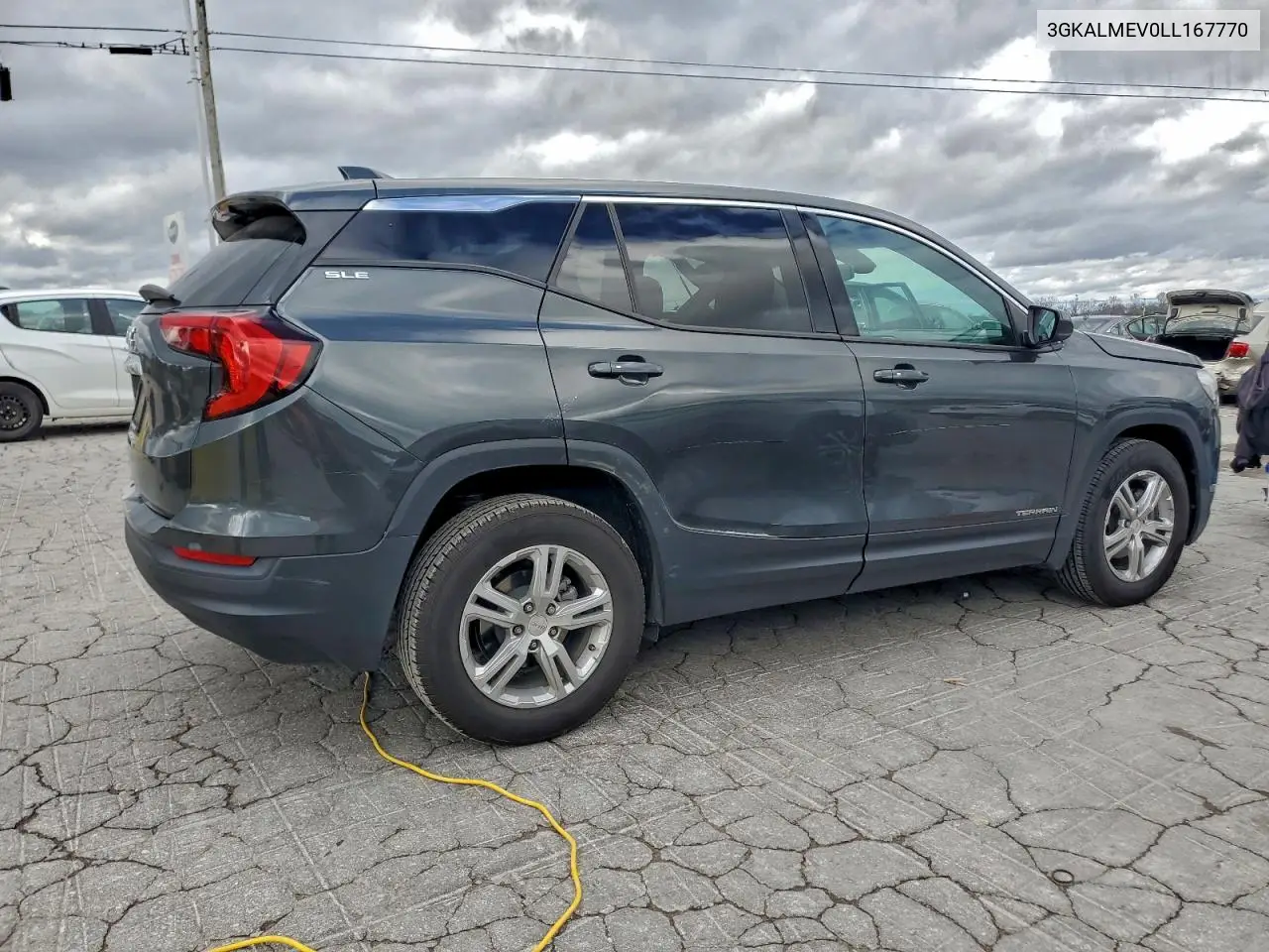 3GKALMEV0LL167770 2020 GMC Terrain Sle