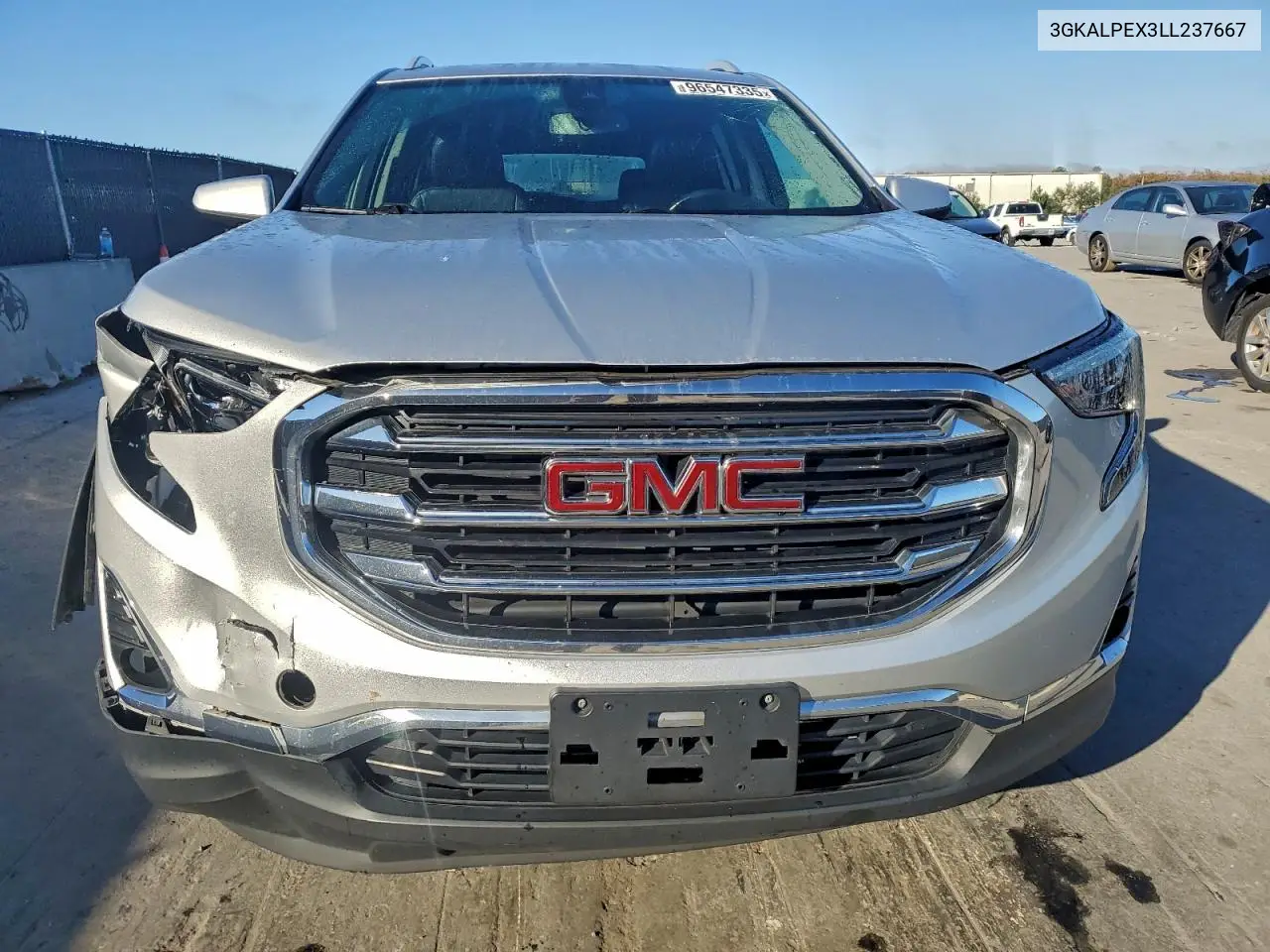 3GKALPEX3LL237667 2020 GMC Terrain Slt