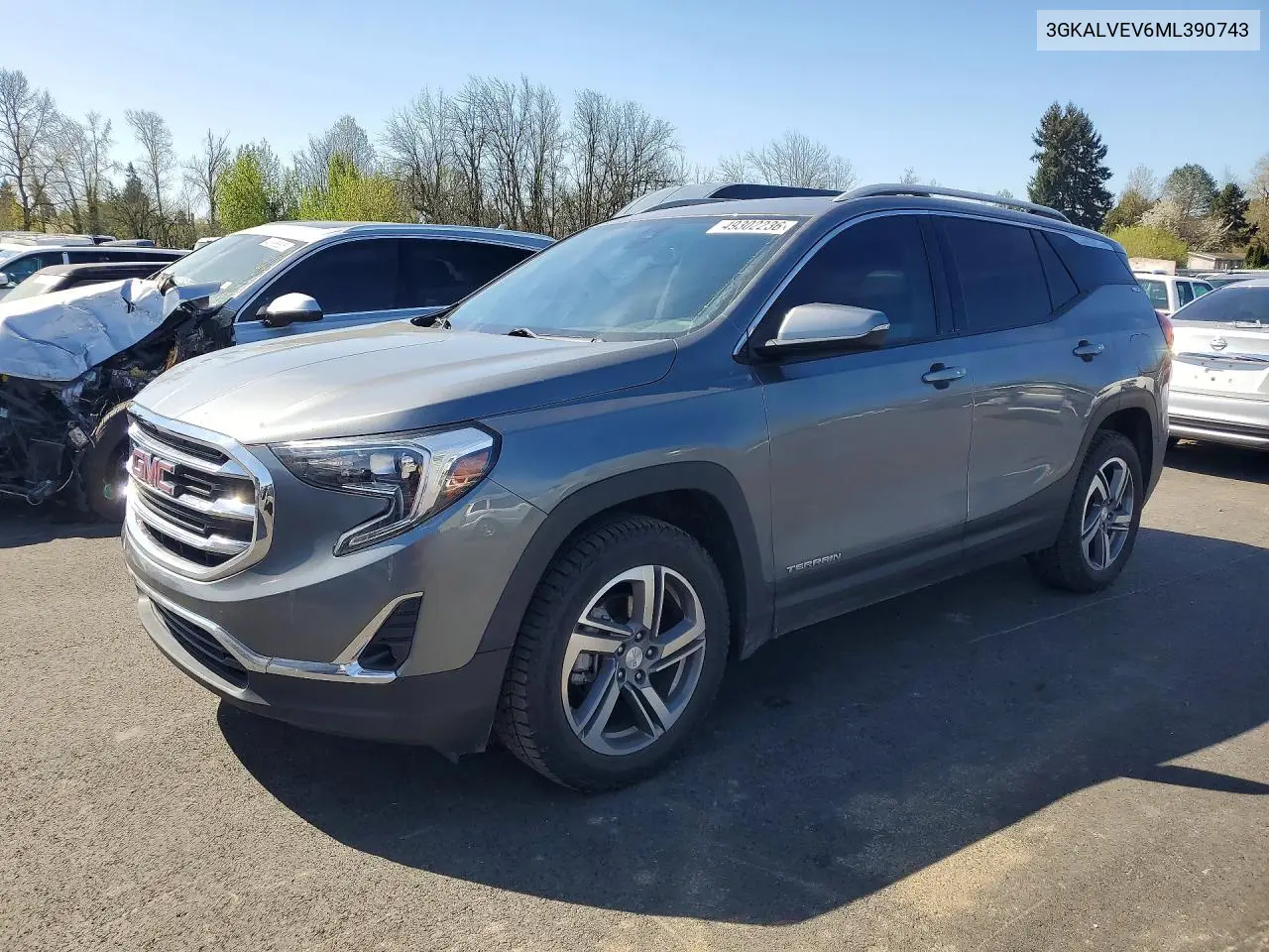 3GKALVEV6ML390743 2021 GMC Terrain Slt
