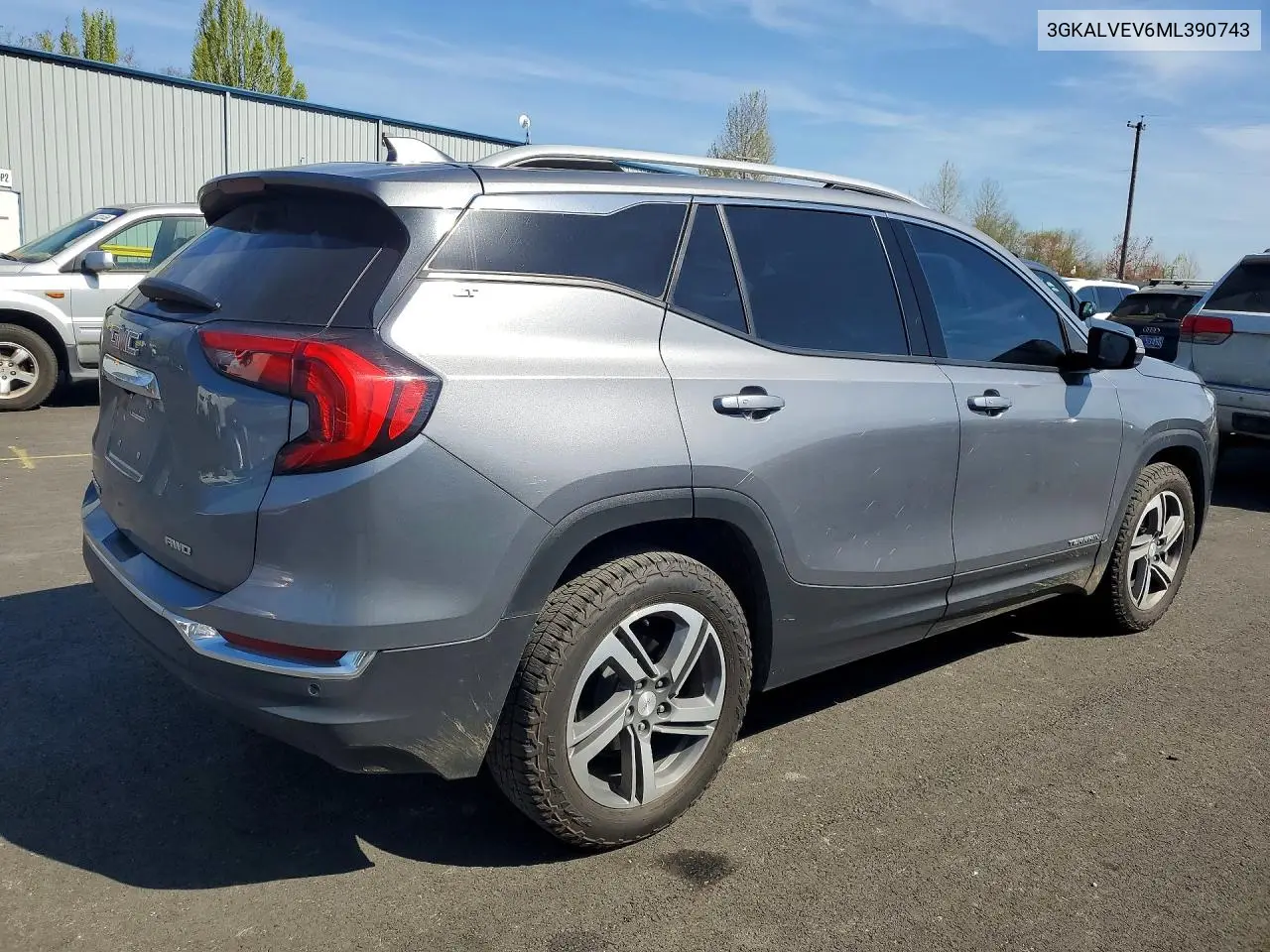 3GKALVEV6ML390743 2021 GMC Terrain Slt