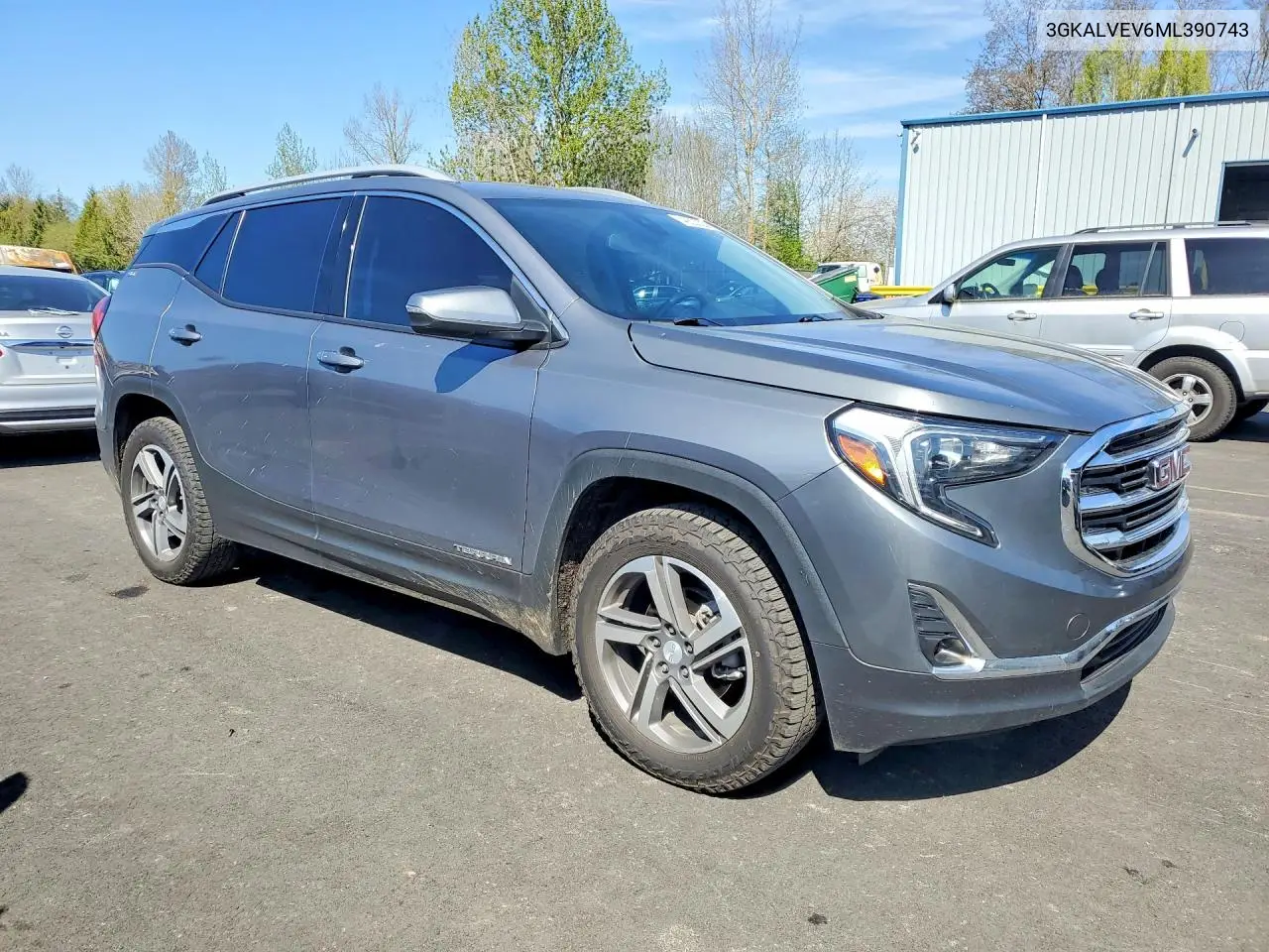 3GKALVEV6ML390743 2021 GMC Terrain Slt