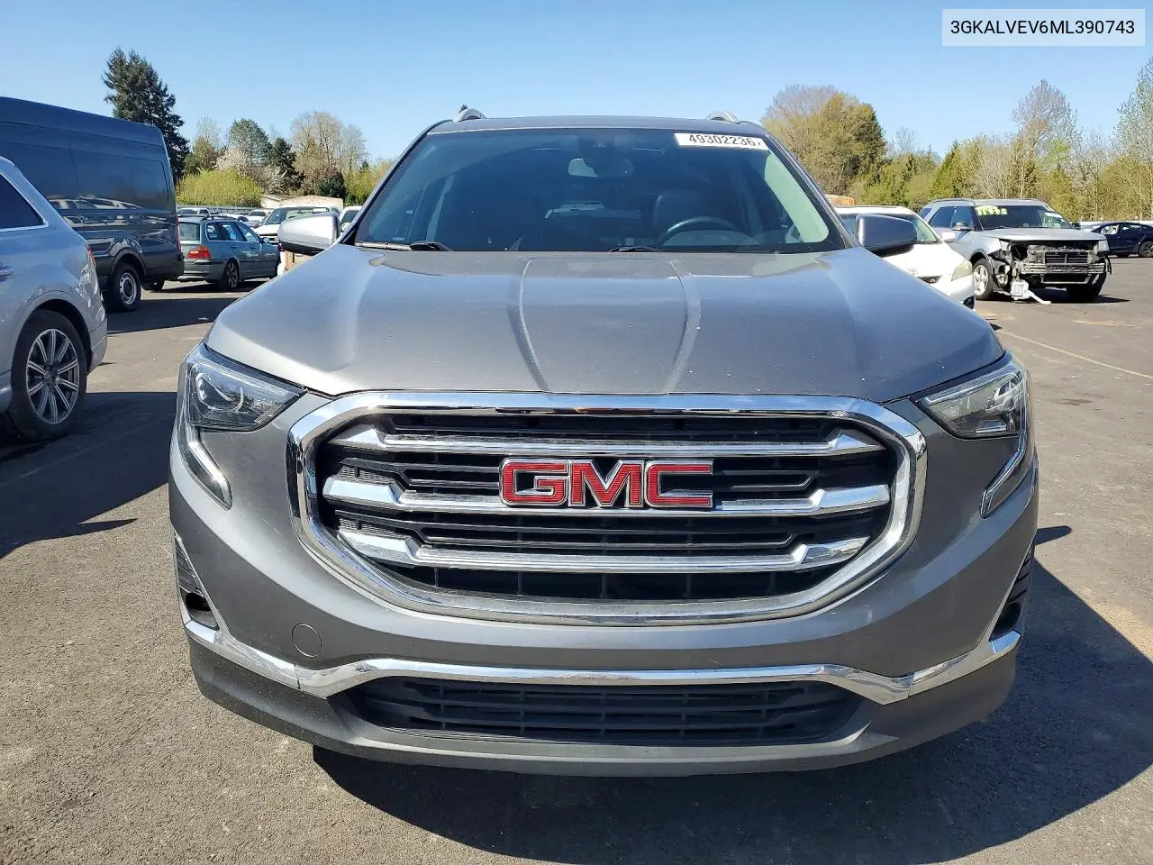 3GKALVEV6ML390743 2021 GMC Terrain Slt