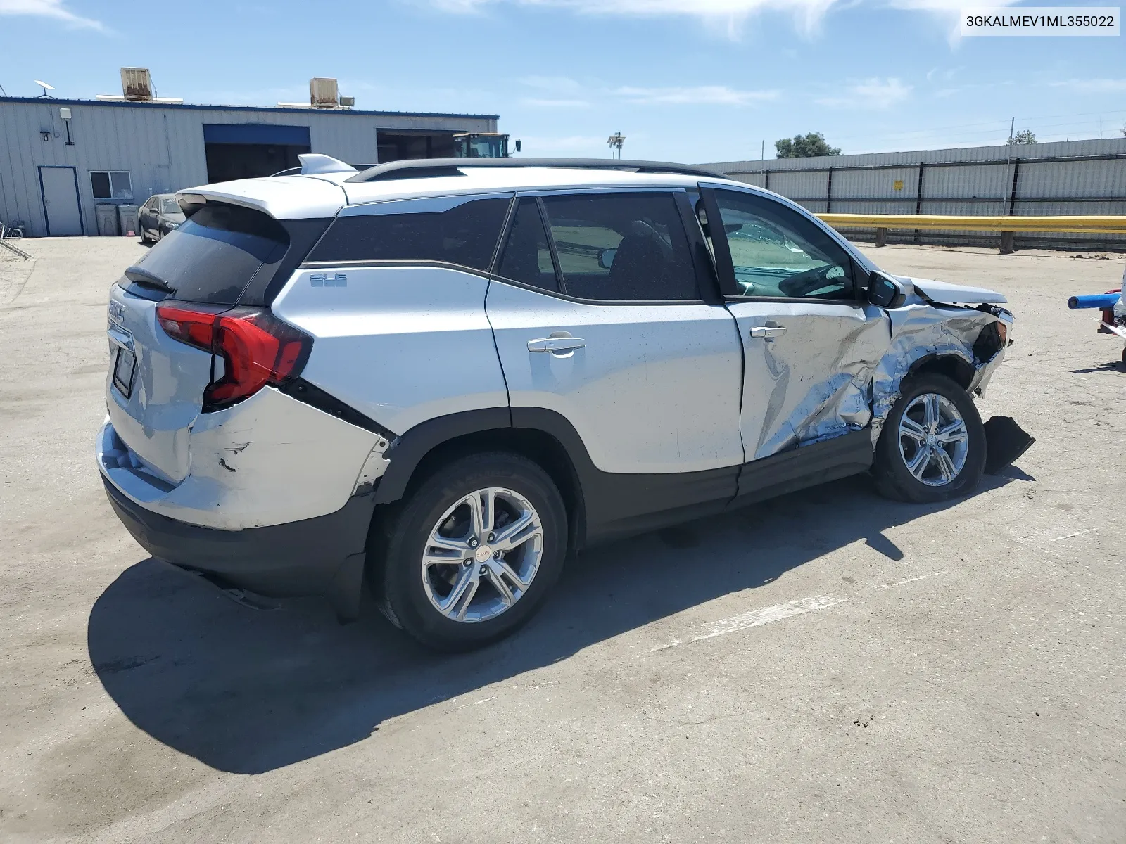 2021 GMC Terrain Sle VIN: 3GKALMEV1ML355022 Lot: 59075734