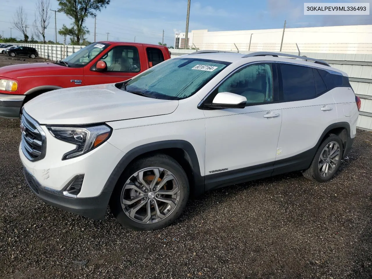 2021 GMC Terrain Slt VIN: 3GKALPEV9ML336493 Lot: 60167164