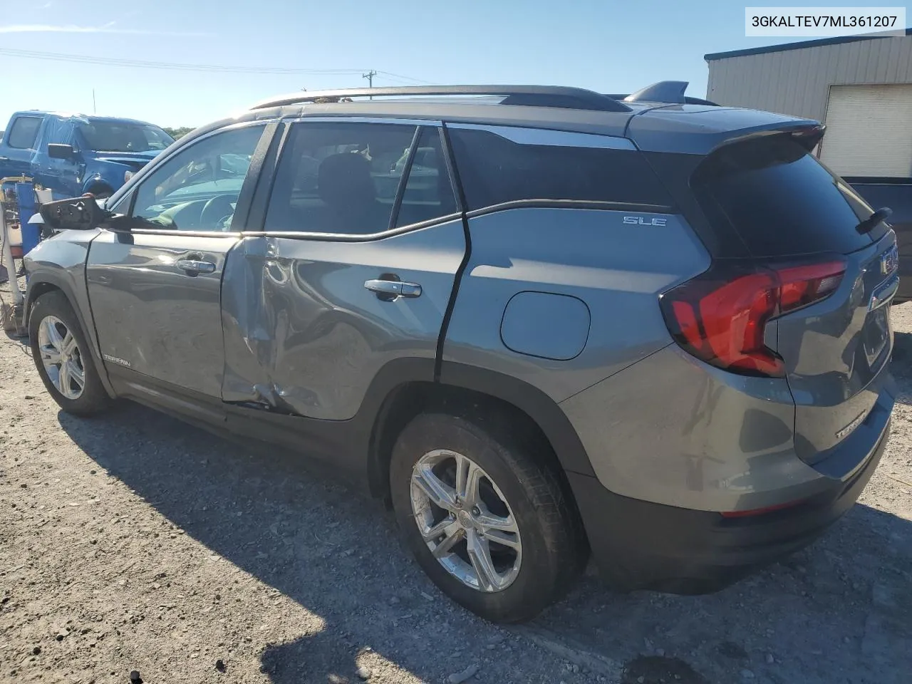 2021 GMC Terrain Sle VIN: 3GKALTEV7ML361207 Lot: 60822984