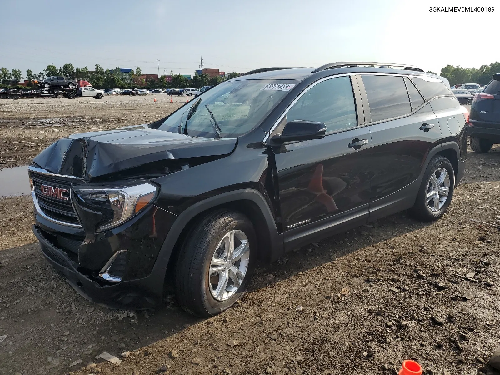 2021 GMC Terrain Sle VIN: 3GKALMEV0ML400189 Lot: 65231404