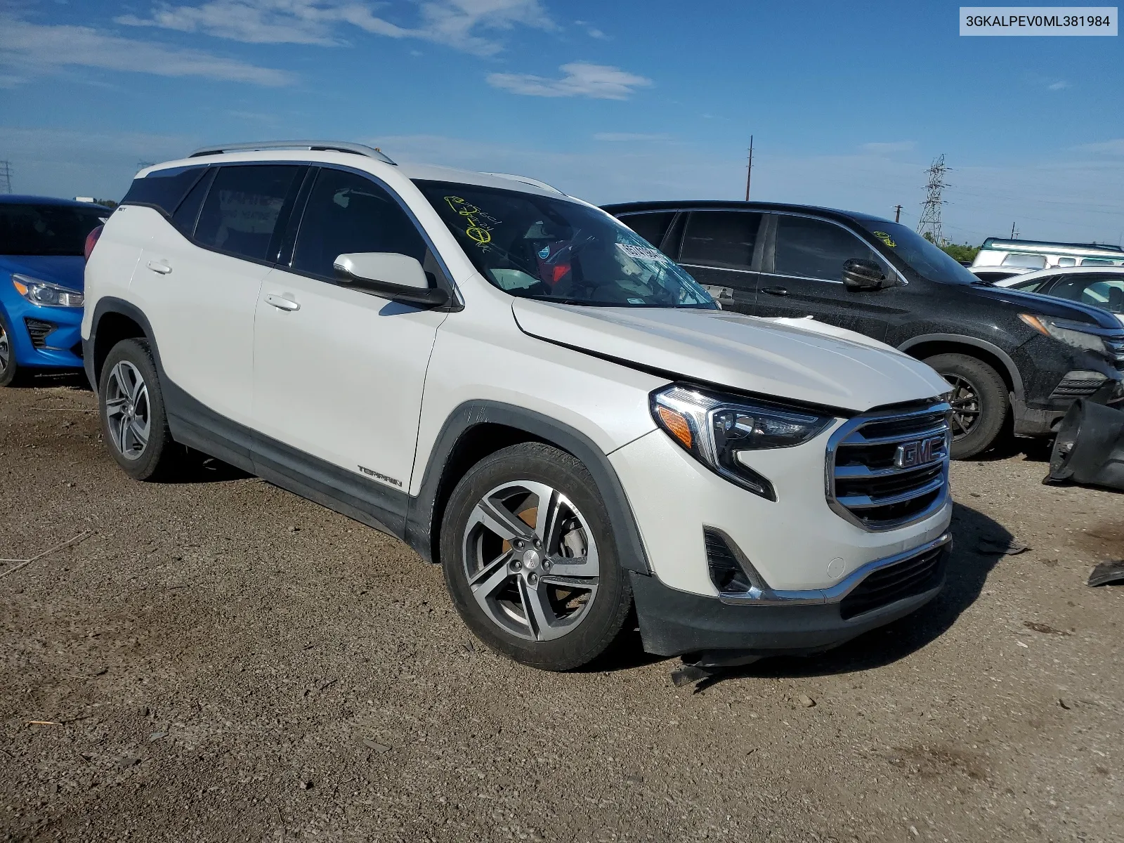 2021 GMC Terrain Slt VIN: 3GKALPEV0ML381984 Lot: 65741984