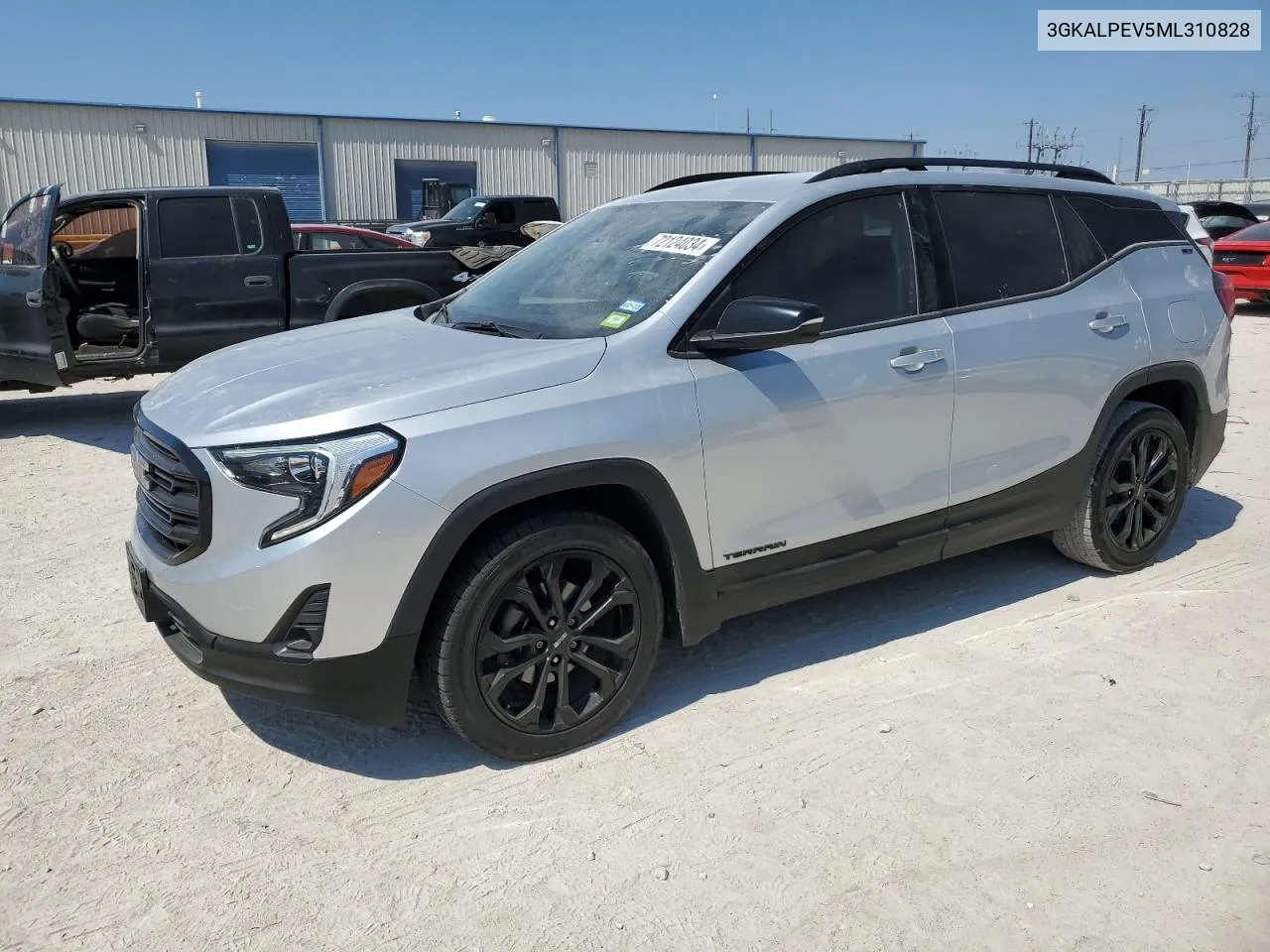 2021 GMC Terrain Slt VIN: 3GKALPEV5ML310828 Lot: 72124034