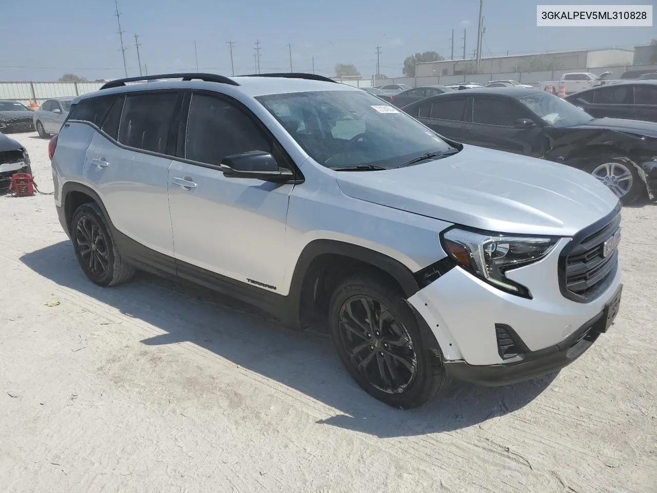 2021 GMC Terrain Slt VIN: 3GKALPEV5ML310828 Lot: 72124034