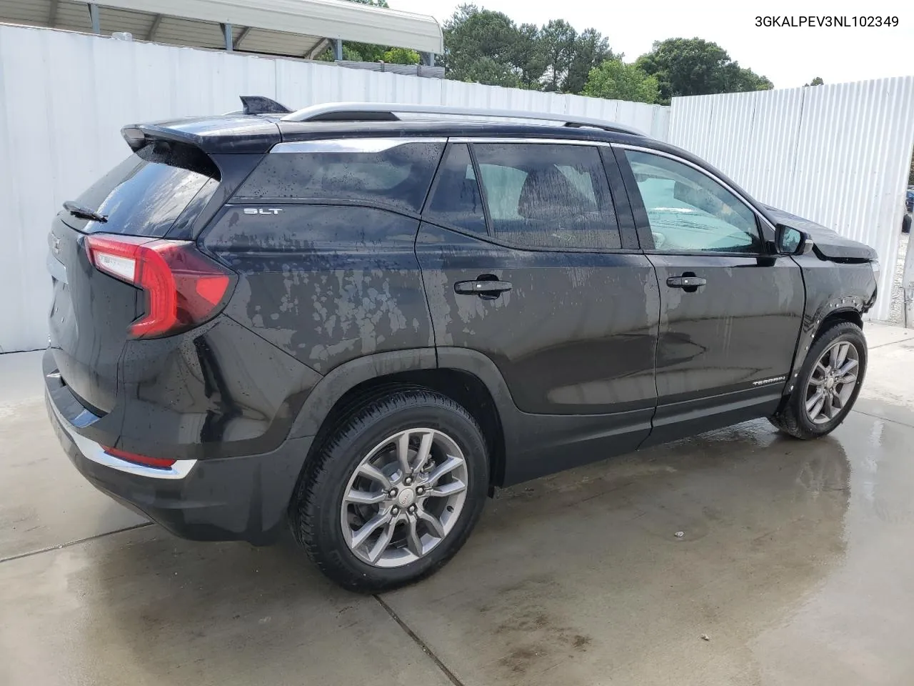 2022 GMC Terrain Slt VIN: 3GKALPEV3NL102349 Lot: 57207294