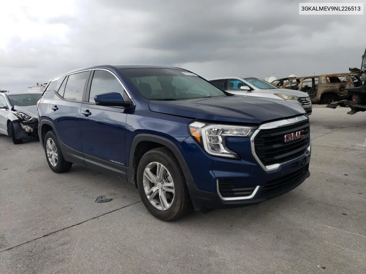 2022 GMC Terrain Sle VIN: 3GKALMEV9NL226513 Lot: 59147944