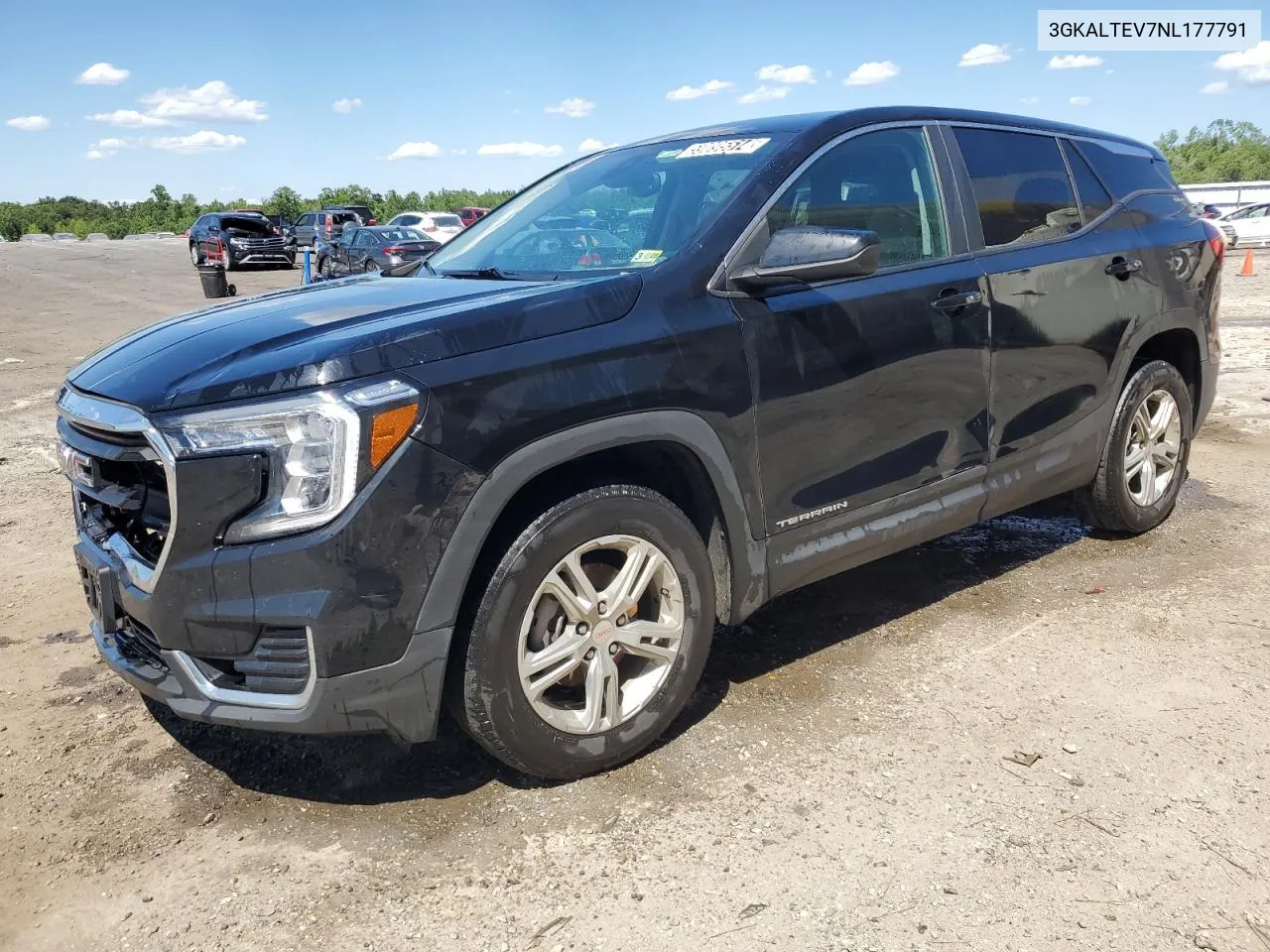 2022 GMC Terrain Sle VIN: 3GKALTEV7NL177791 Lot: 59895514