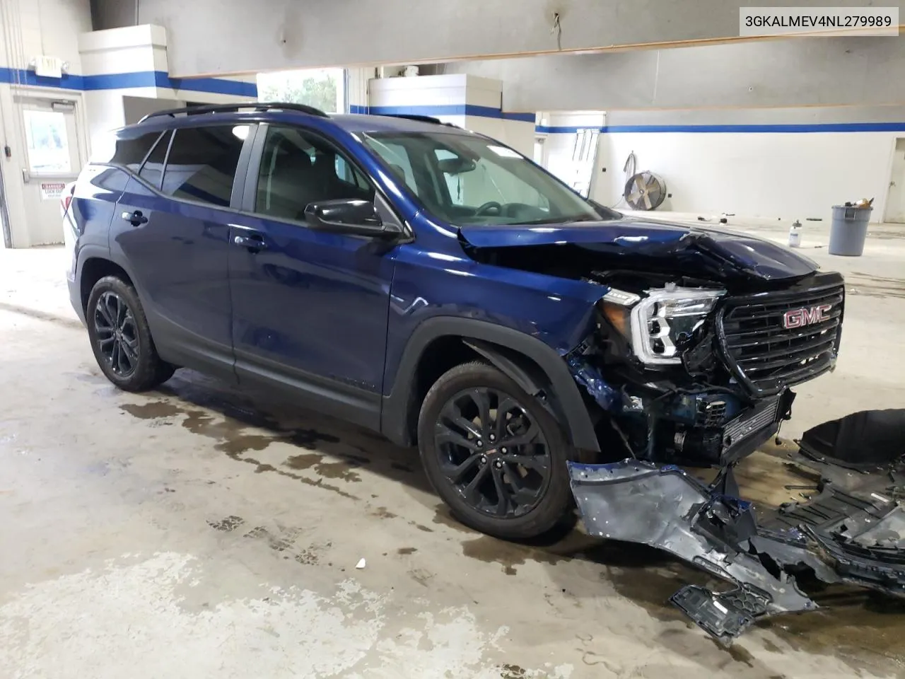 2022 GMC Terrain Sle VIN: 3GKALMEV4NL279989 Lot: 71753984