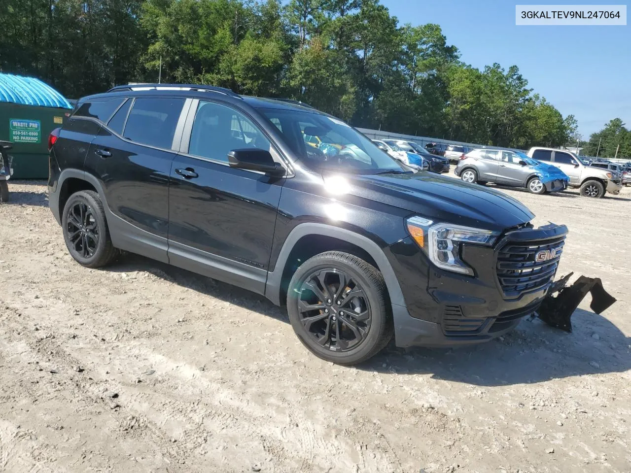 2022 GMC Terrain Sle VIN: 3GKALTEV9NL247064 Lot: 73009204