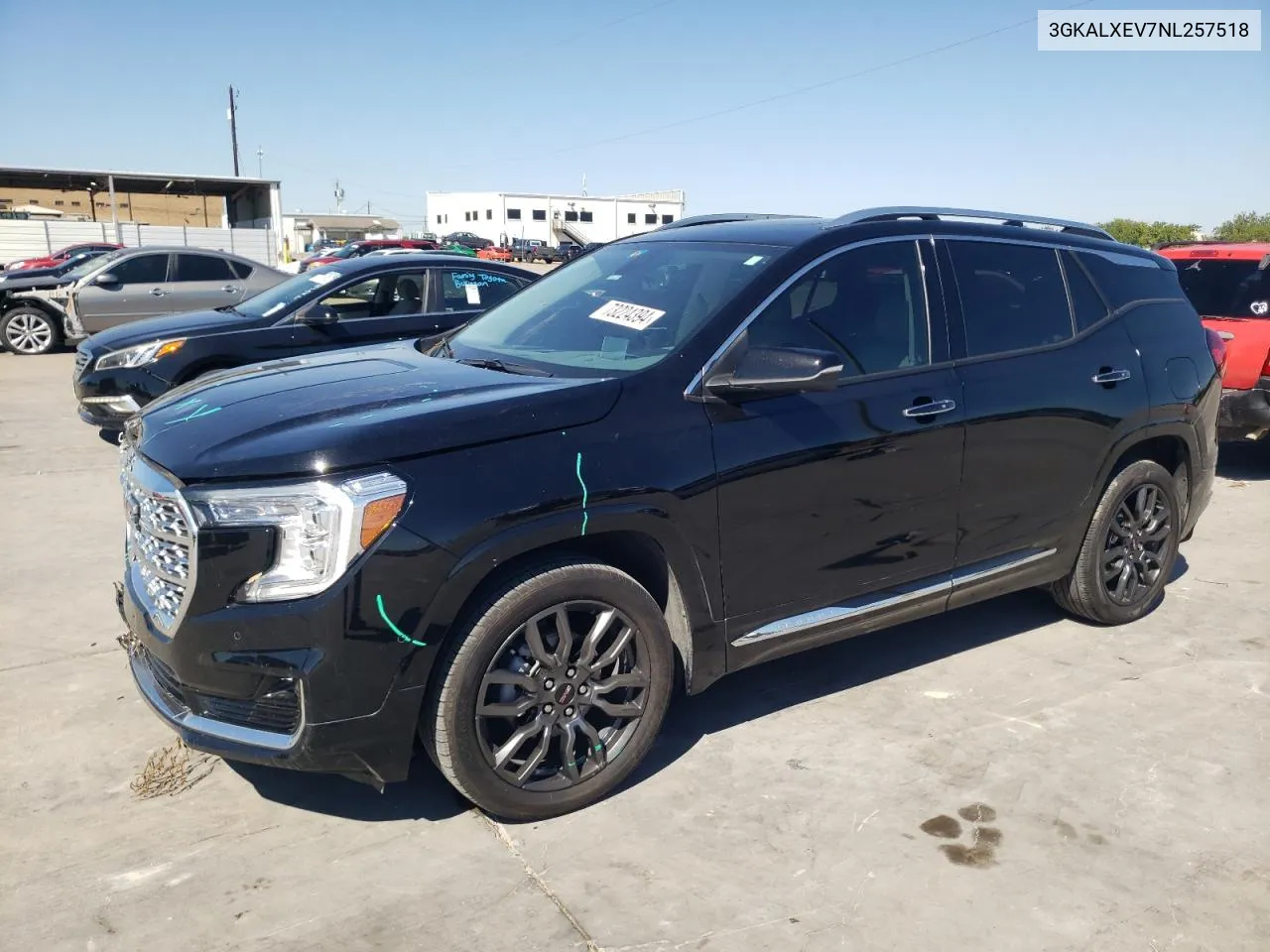 2022 GMC Terrain Denali VIN: 3GKALXEV7NL257518 Lot: 73224394