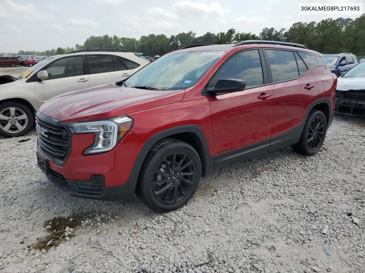 2023 GMC Terrain Sle VIN: 3GKALMEG8PL217693 Lot: 53875704