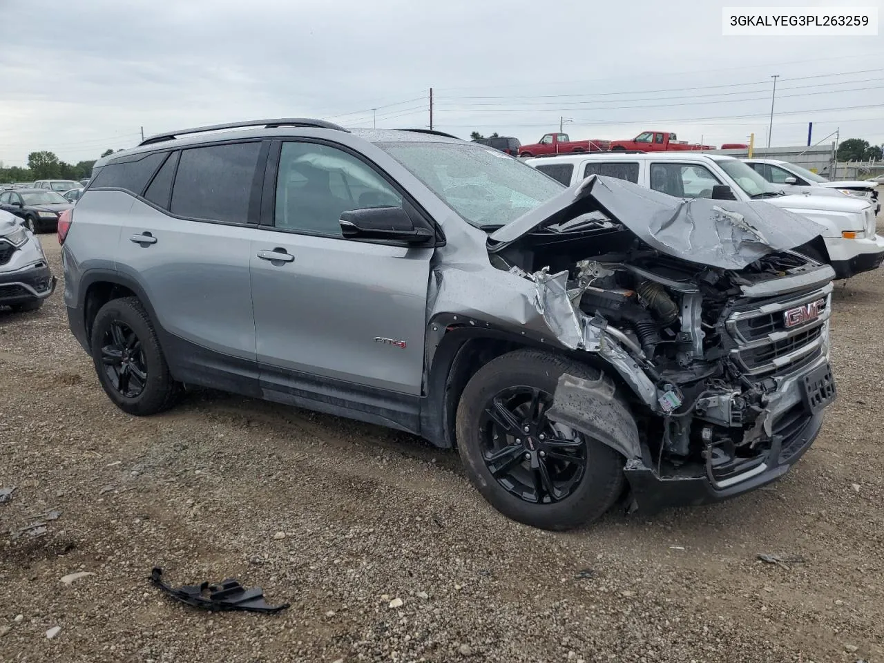 2023 GMC Terrain At4 VIN: 3GKALYEG3PL263259 Lot: 61094804