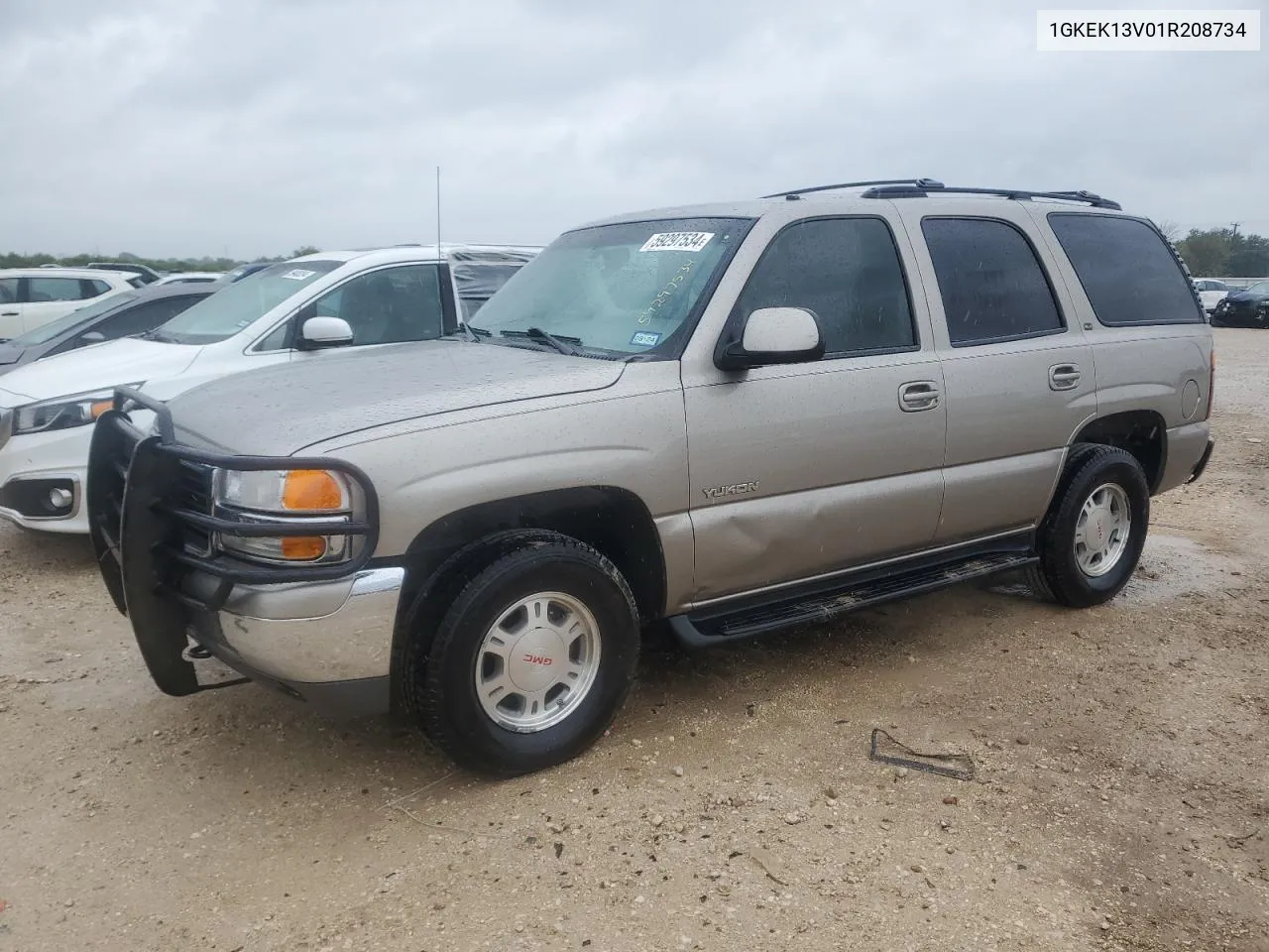 2001 GMC Yukon VIN: 1GKEK13V01R208734 Lot: 59297534