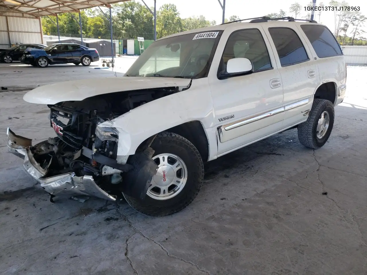 1GKEC13T31J178963 2001 GMC Yukon