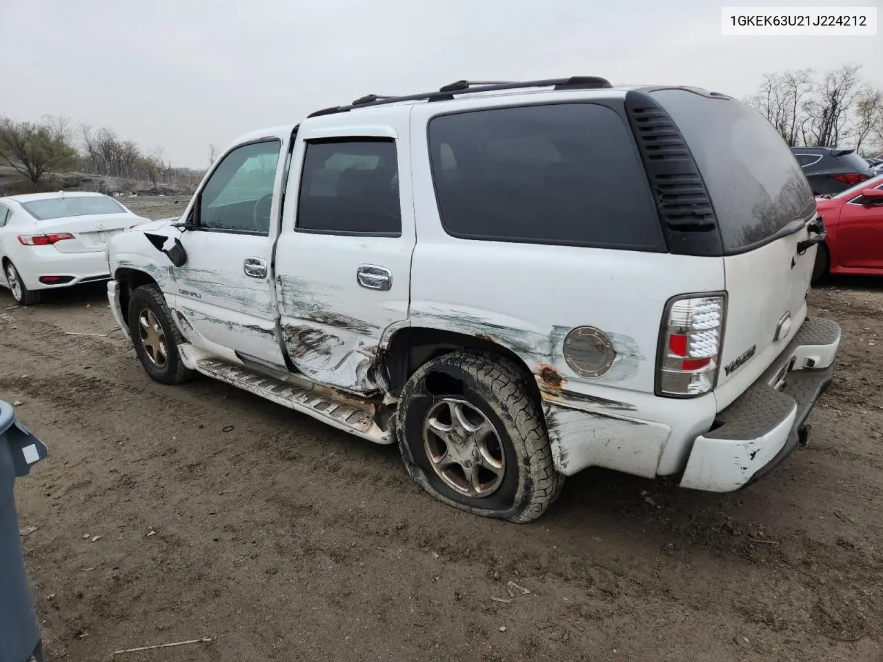 1GKEK63U21J224212 2001 GMC Yukon Denali