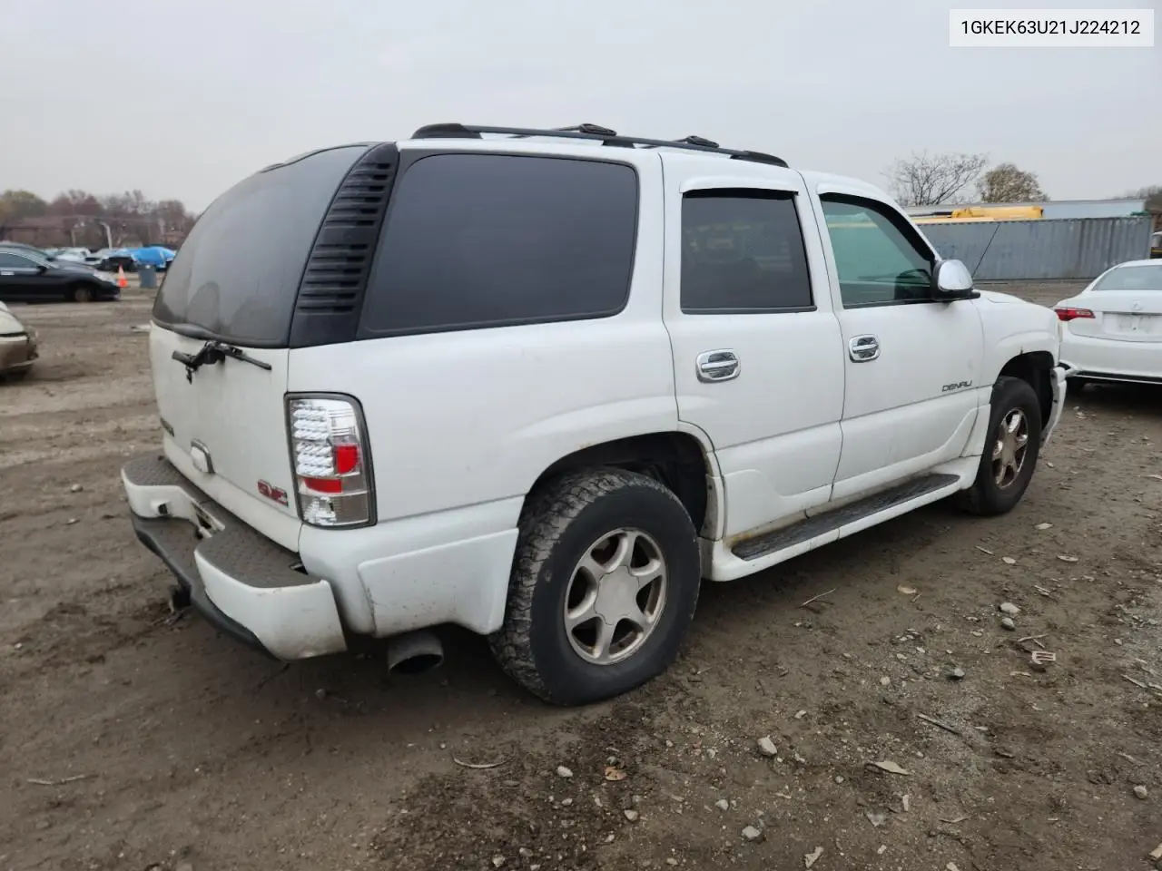 1GKEK63U21J224212 2001 GMC Yukon Denali