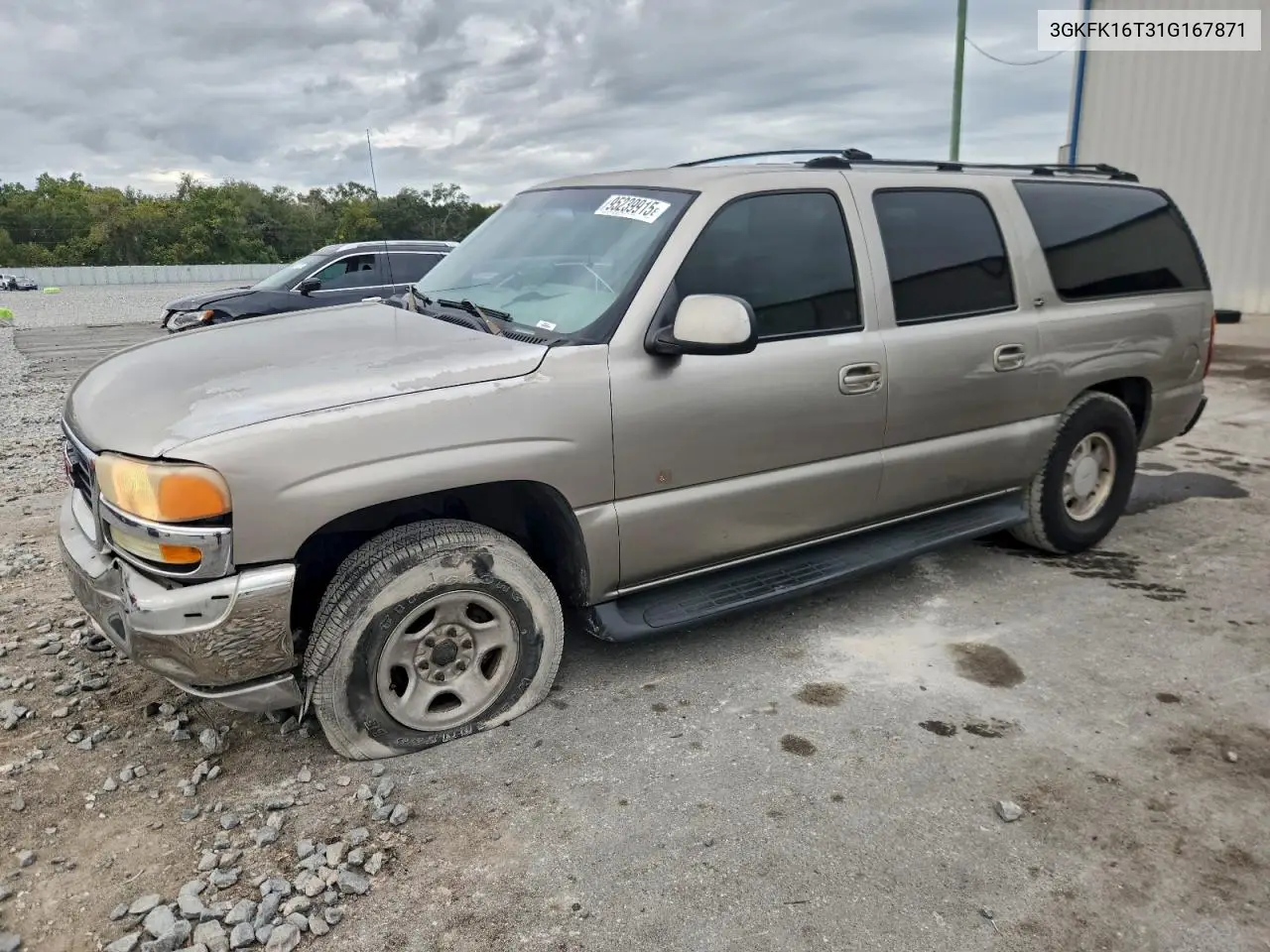 3GKFK16T31G167871 2001 GMC Yukon Xl K1500