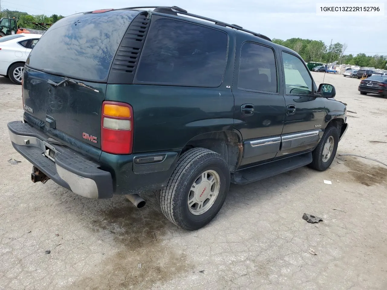 1GKEC13Z22R152796 2002 GMC Yukon