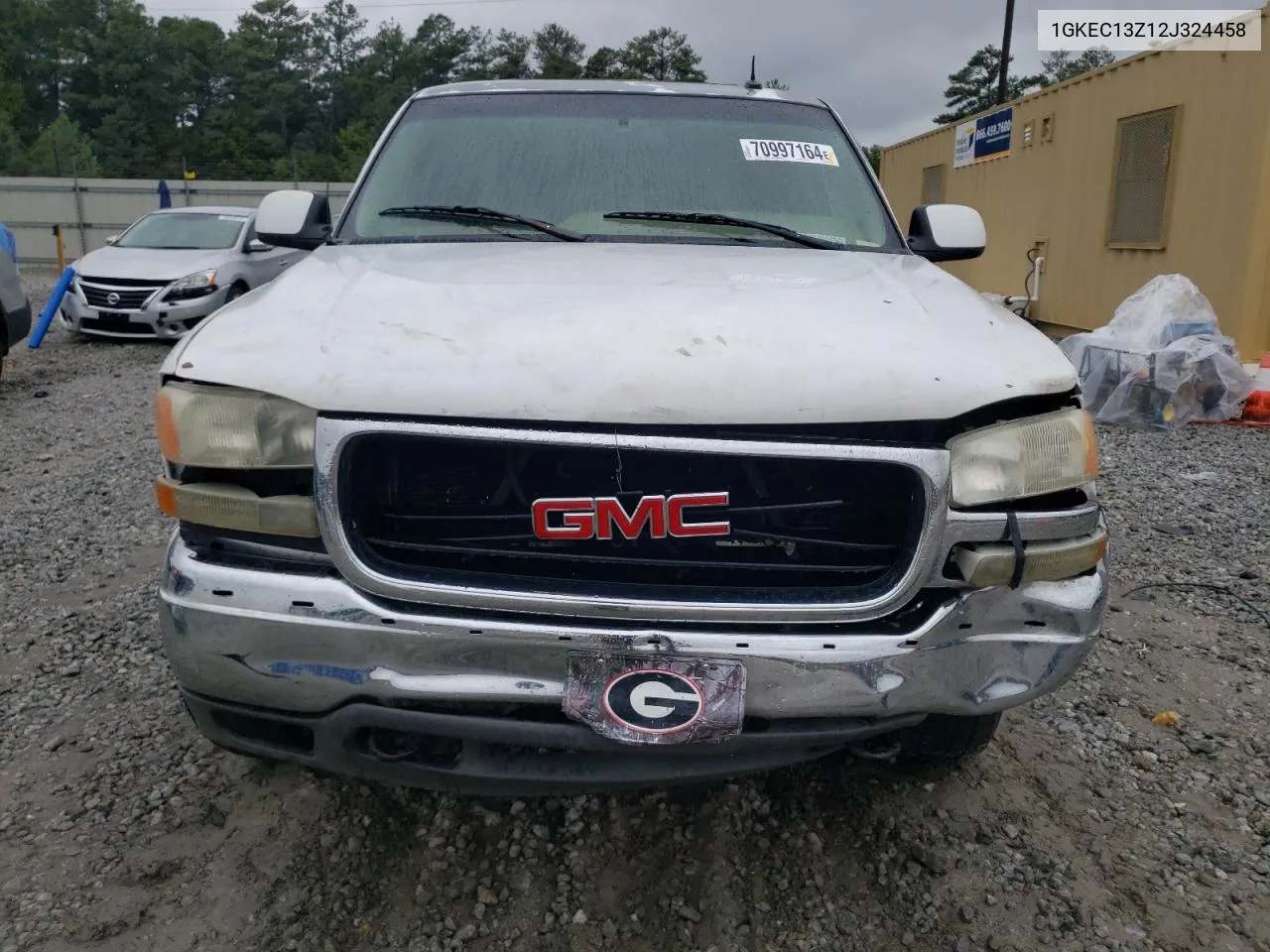 1GKEC13Z12J324458 2002 GMC Yukon