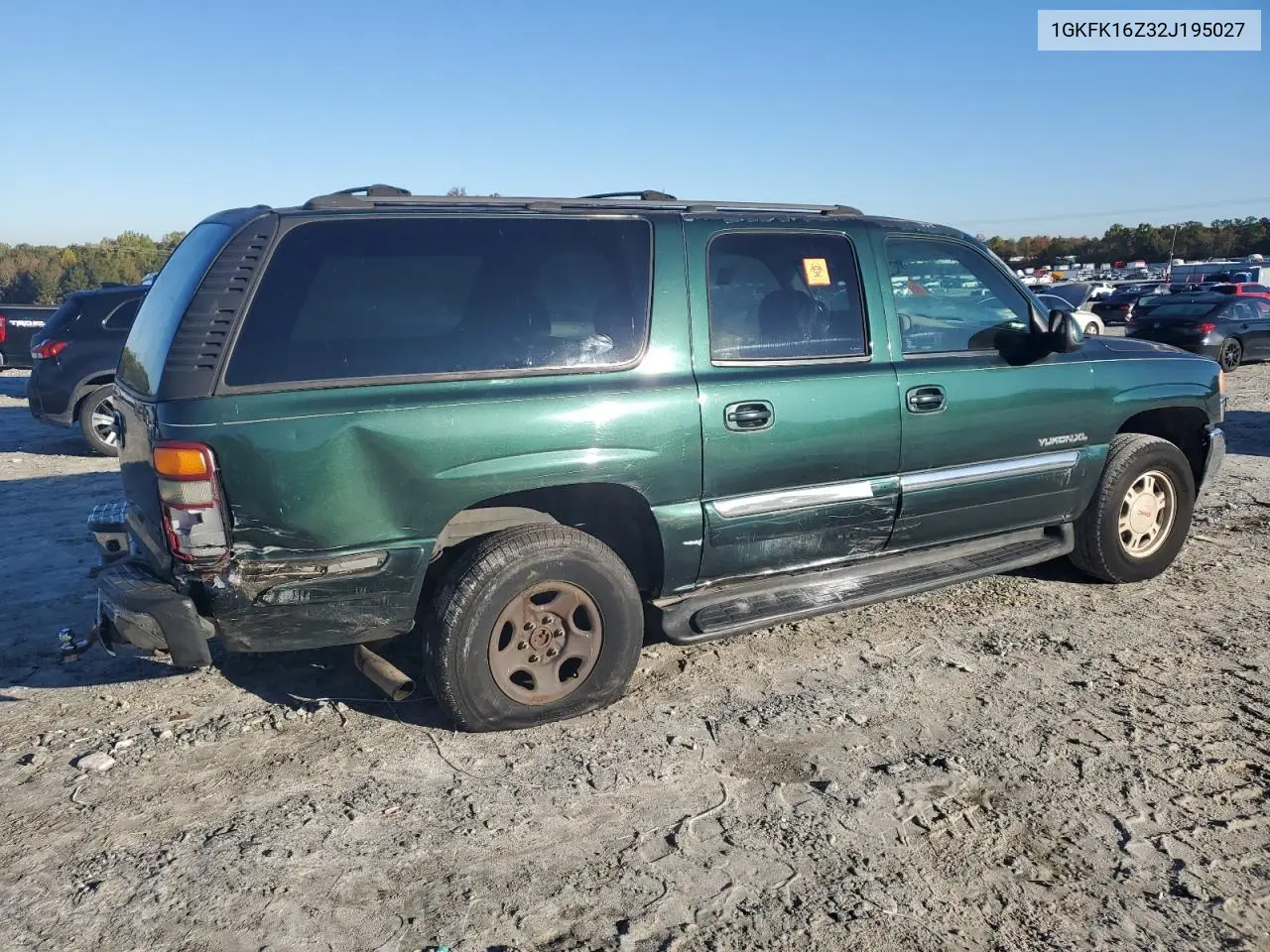1GKFK16Z32J195027 2002 GMC Yukon Xl K1500
