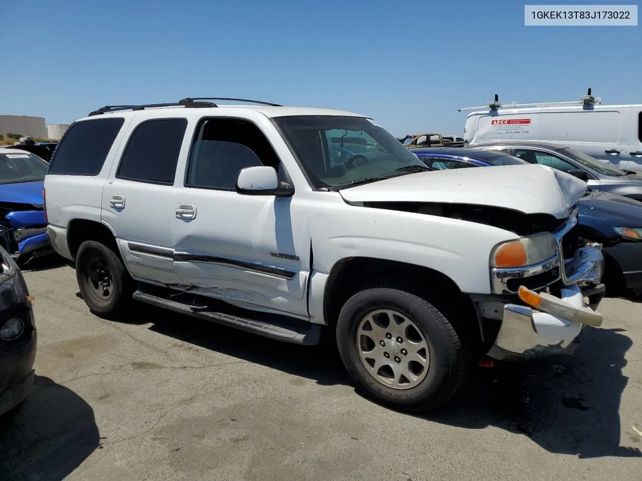 1GKEK13T83J173022 2003 GMC Yukon