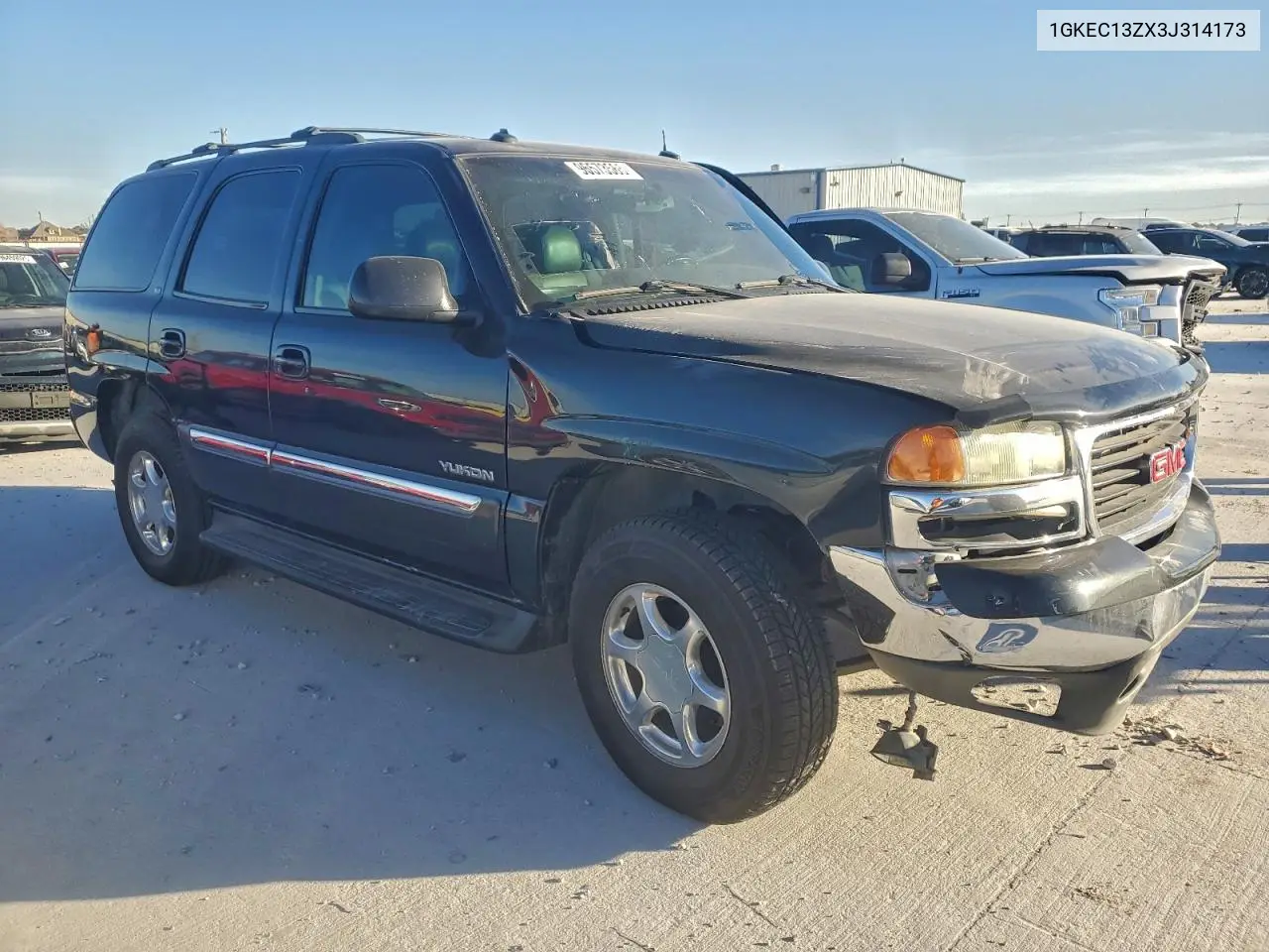1GKEC13ZX3J314173 2003 GMC Yukon